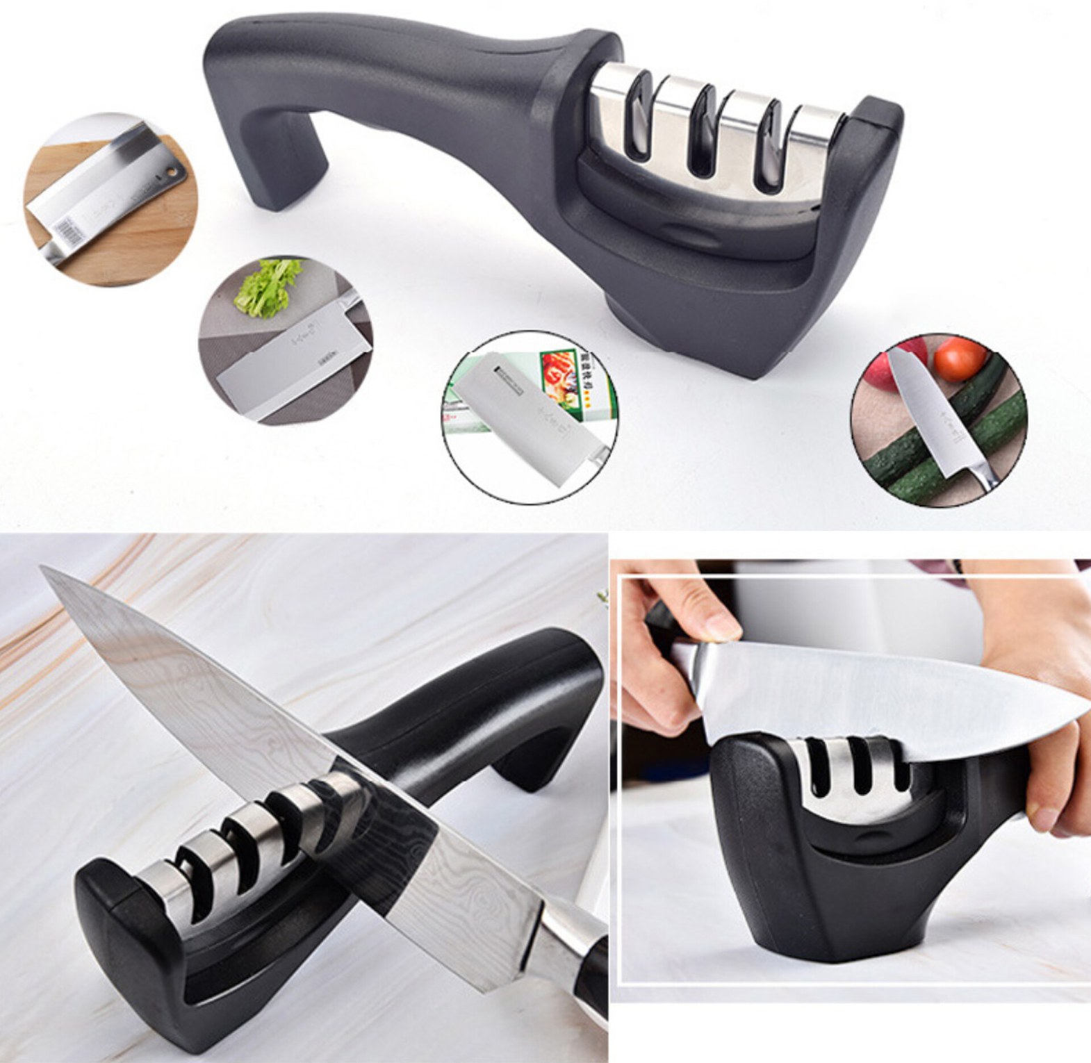 3 Stage Knife Sharpener image