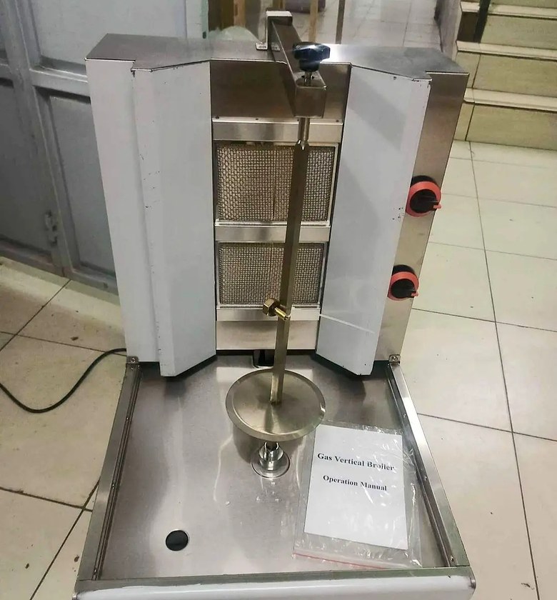 Shawarma machine 2 burners  image