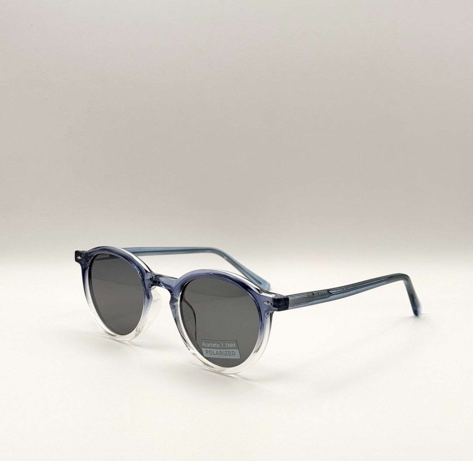 Premium Round Acetate Polarized Sunglasses image