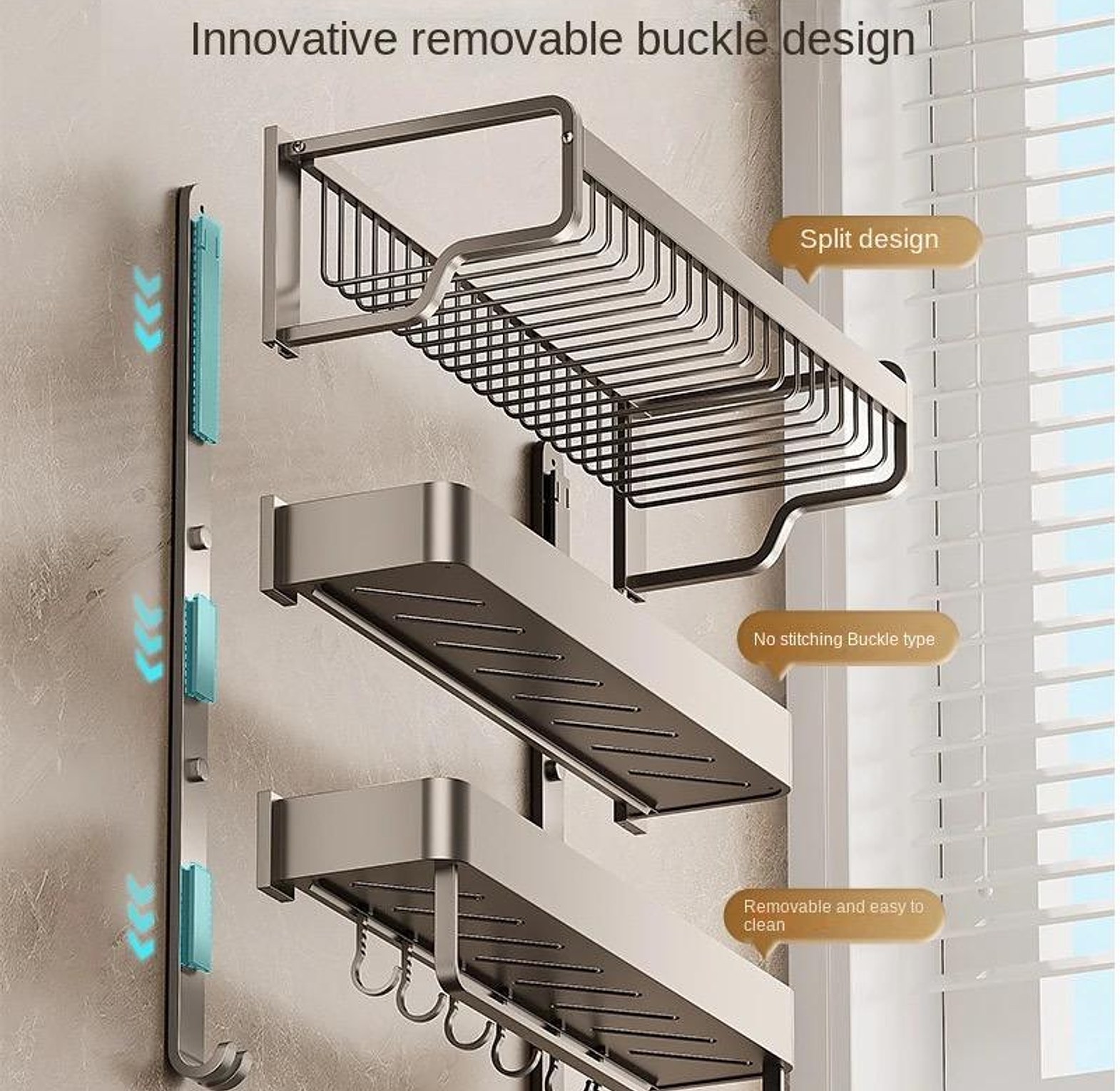 3tier multipurpose towel organizer image