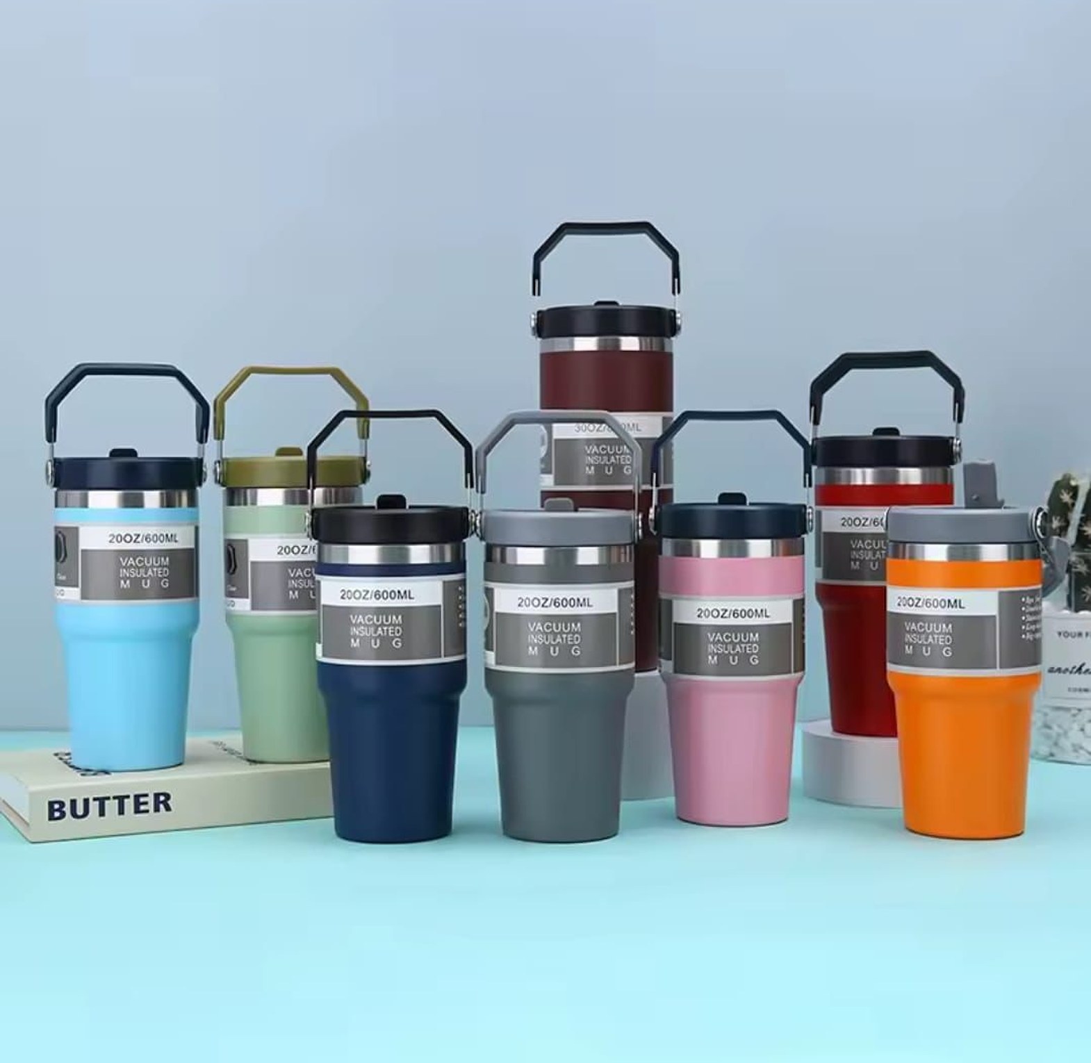 890ml Thermal coffee cup image