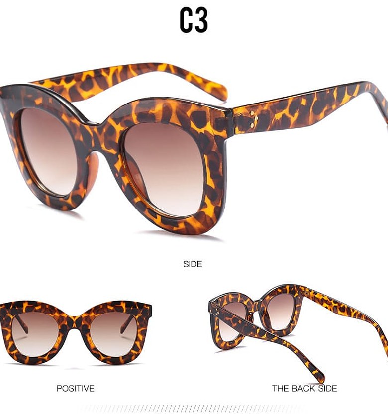 Animal Print Framed sunglasses image