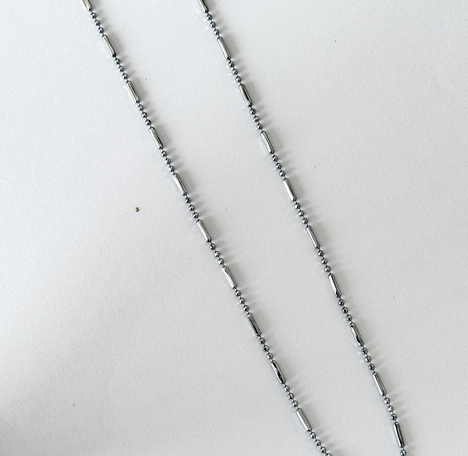Morse code link chain image