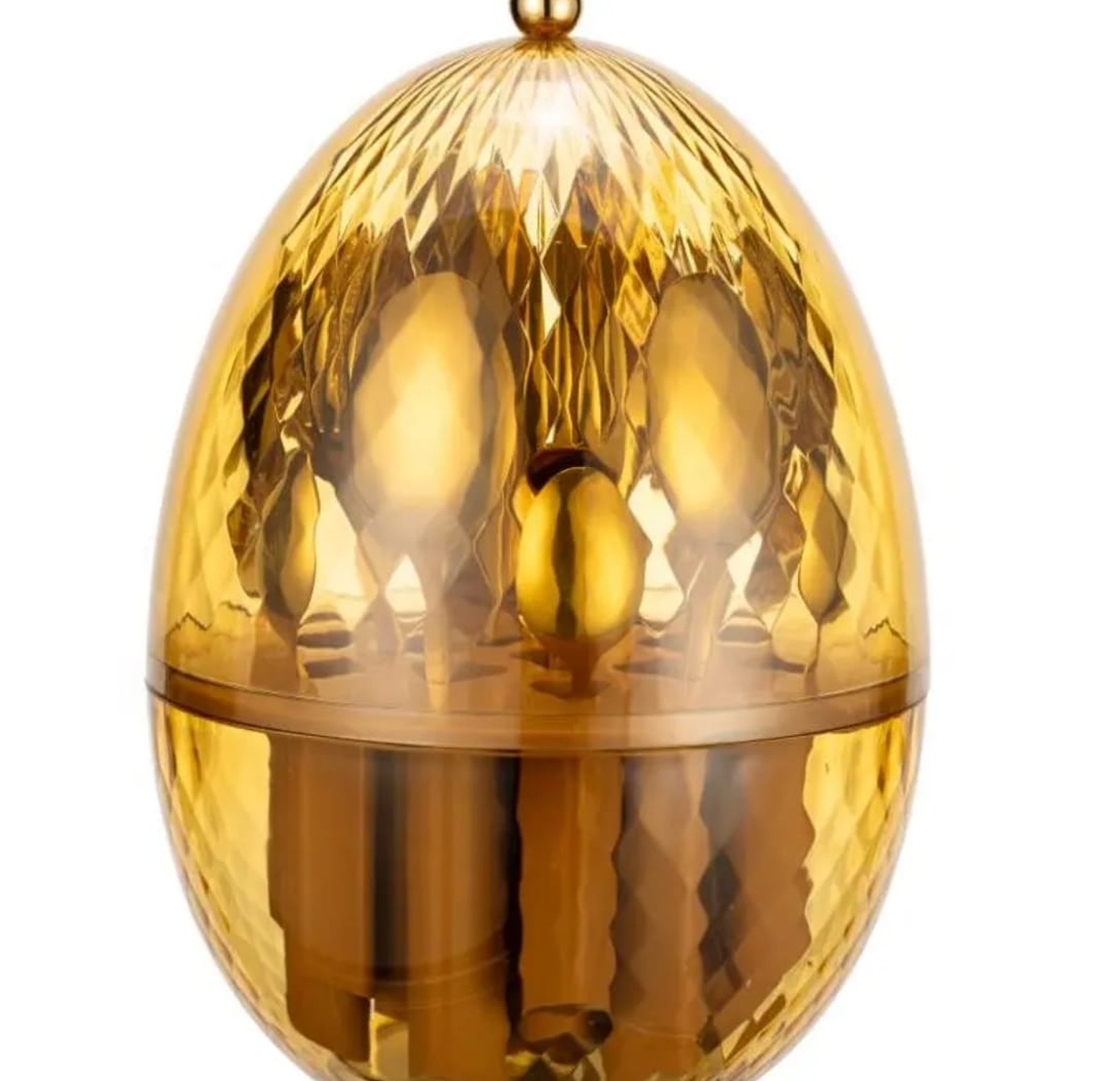 24pcs Cutlery Set with Egg-shaped Organizer image