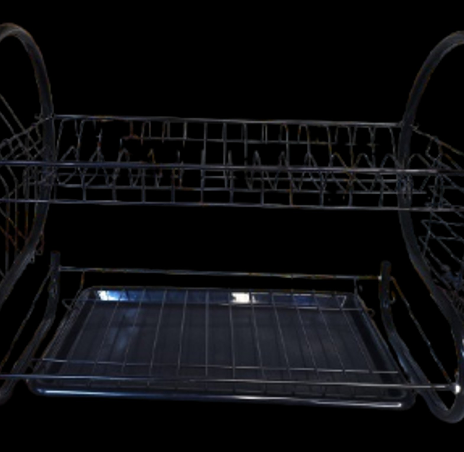Dish Rack. Two-Tier Dish Drying Rack image