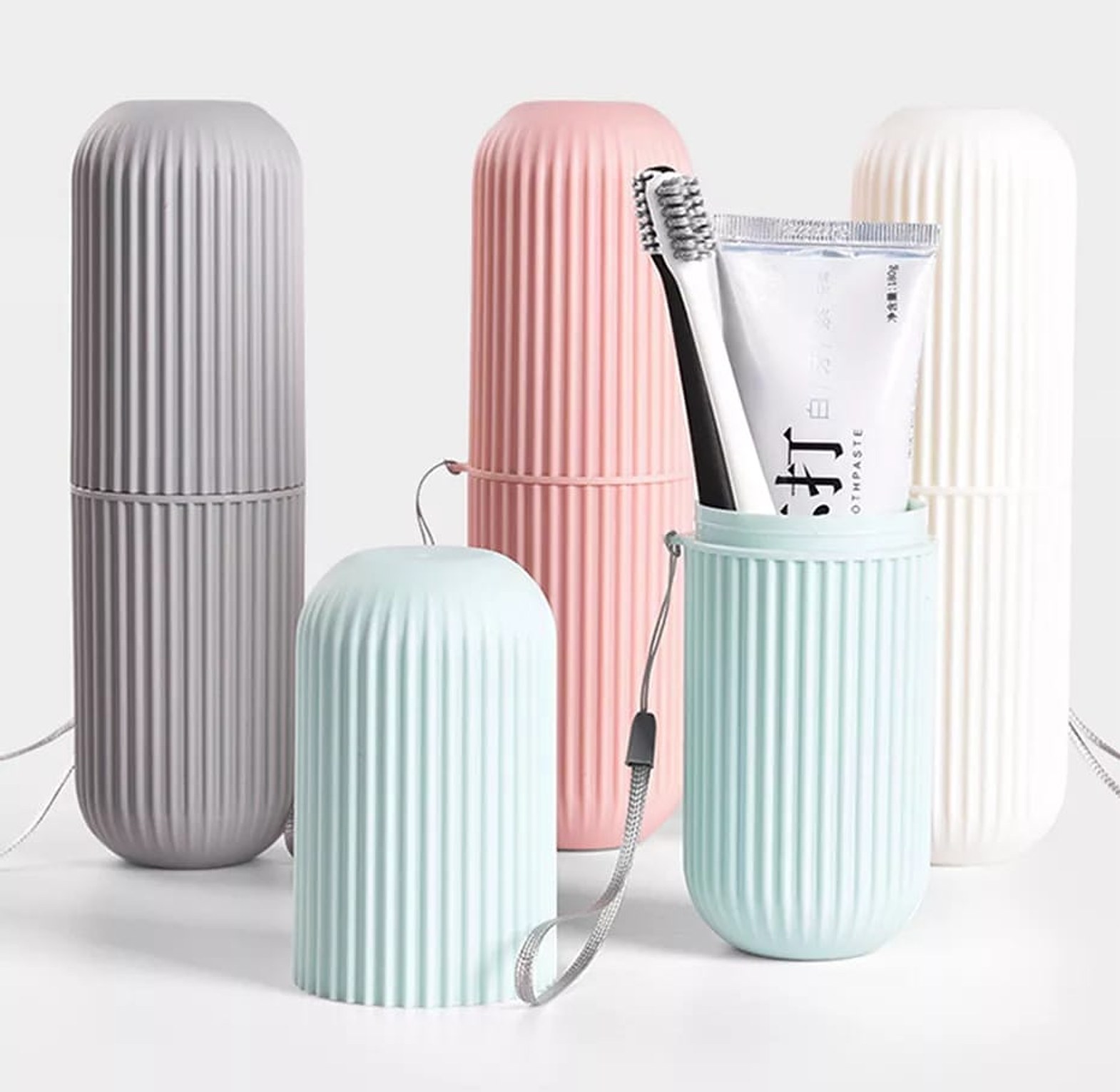 Portable Toothbrush & Toothpaste Holder image