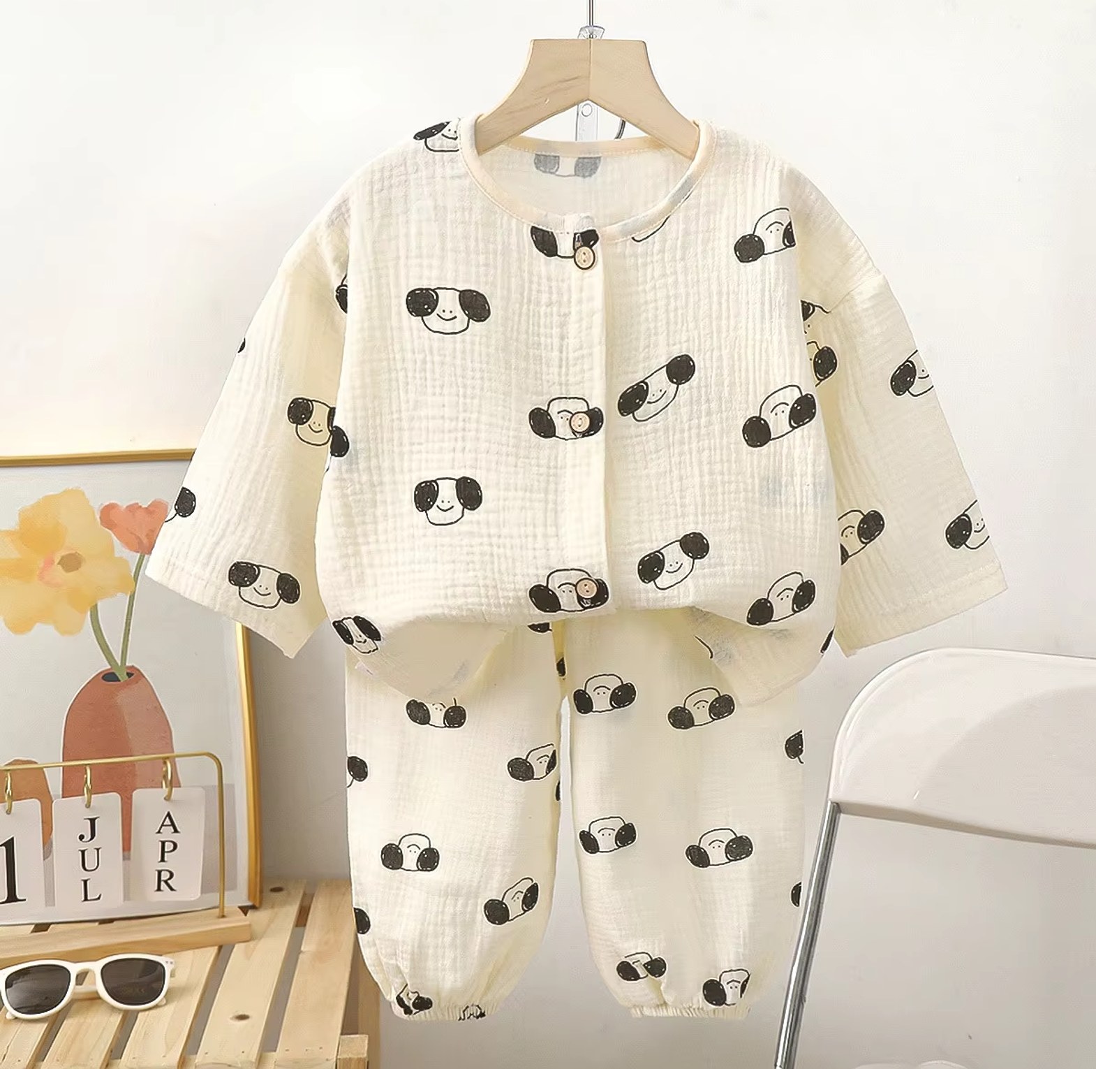 Muslin Cotton Pajamas image
