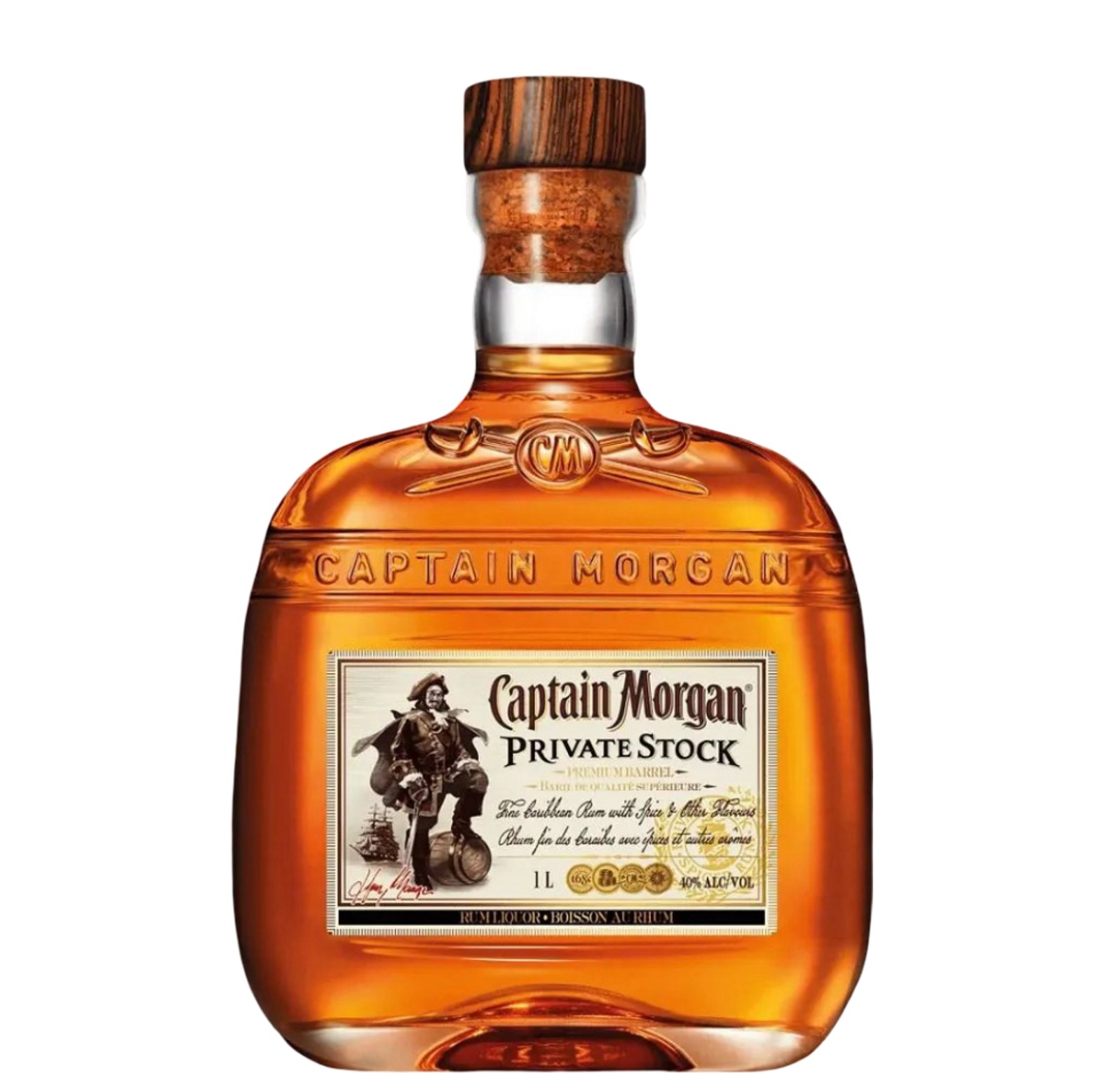 Captain Morgan Private Stock image