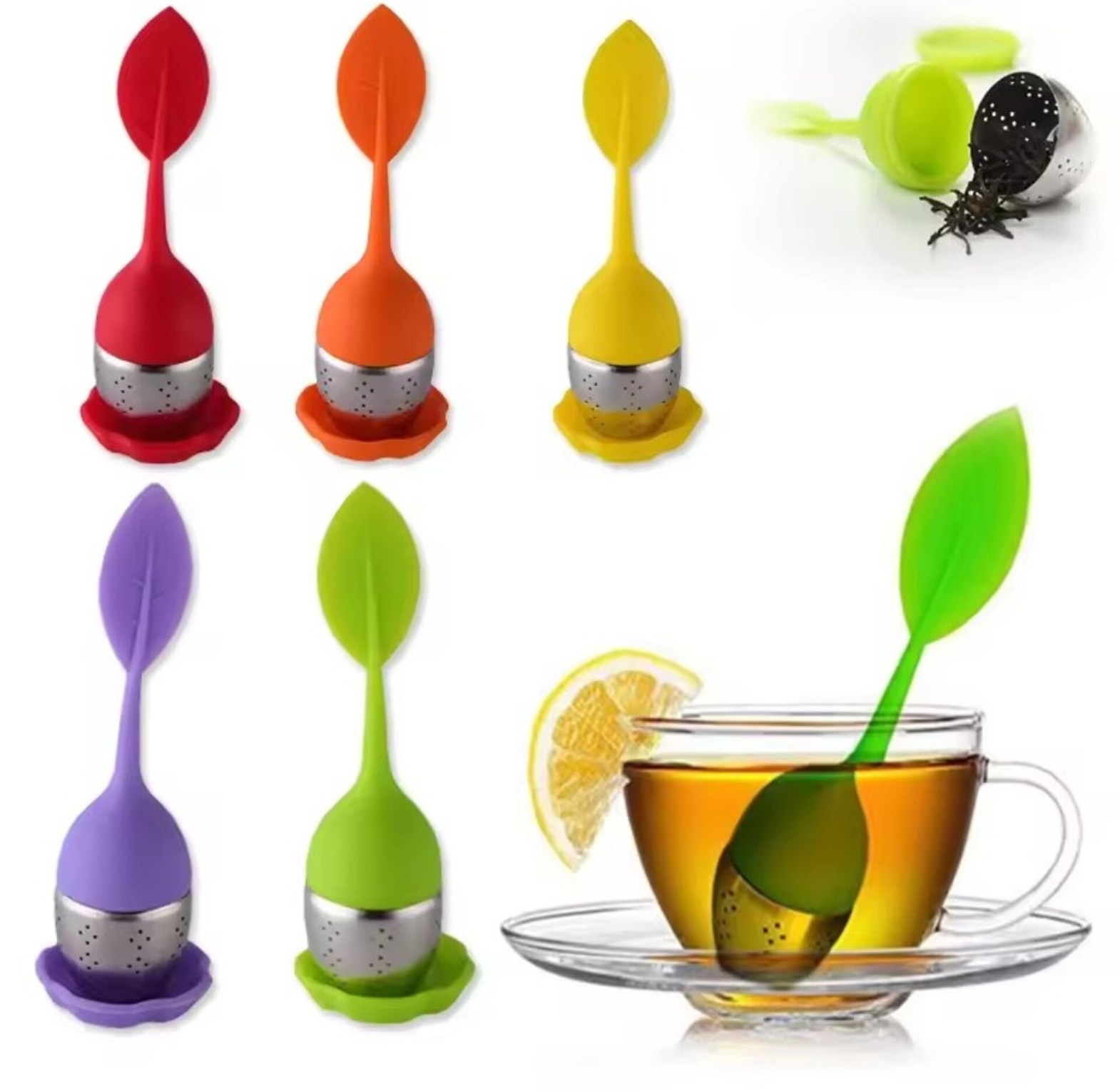 Leaf Shaped Tea Infuser image