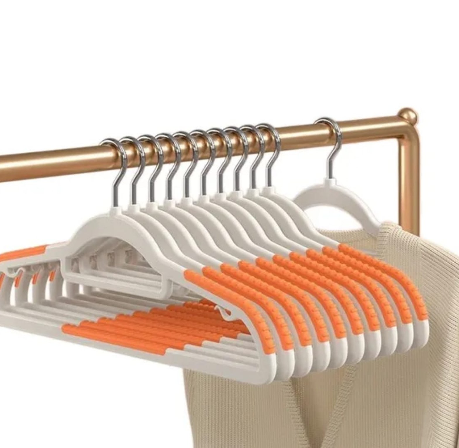 10-Piece Velvet Household Hangers image