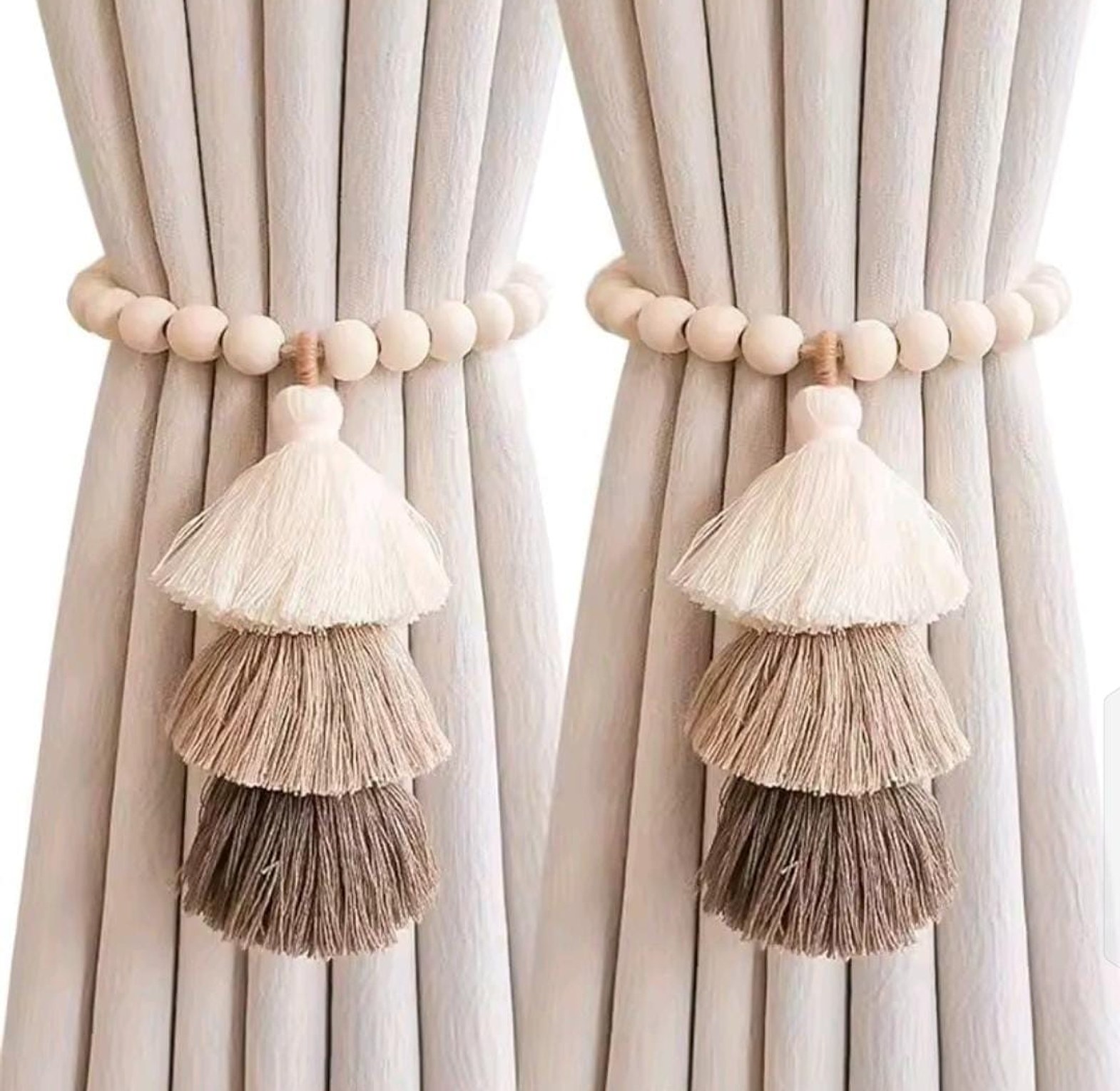 2pc Strong Magnet Curtain Ties image