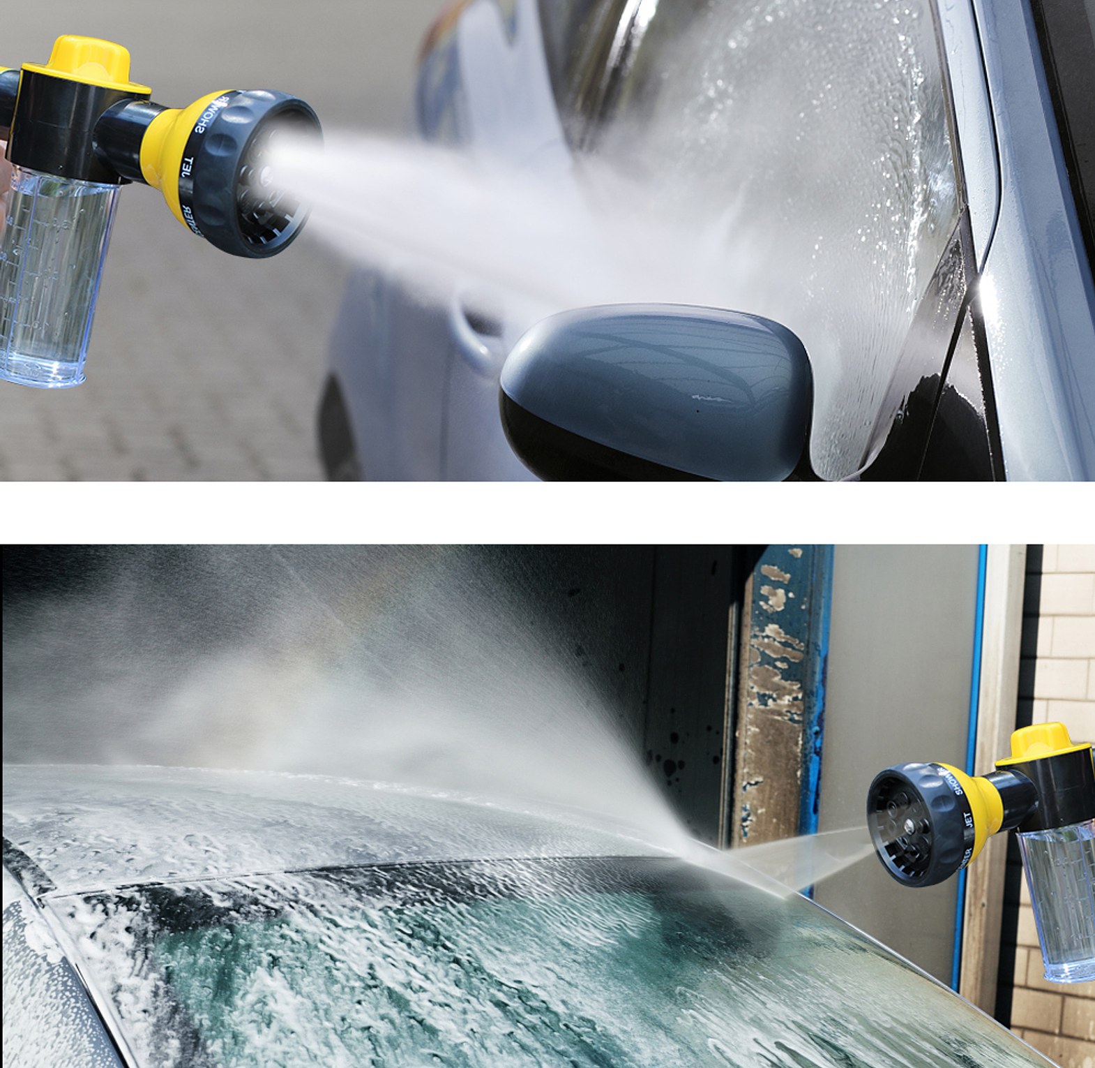 Portable Car Wash Foam Spray Gun With Adjustable Nozzle image