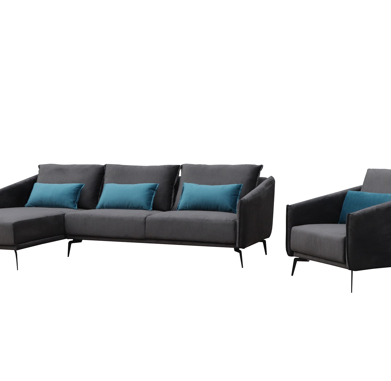 CORNER SOFA FABRIC 3SEATE image