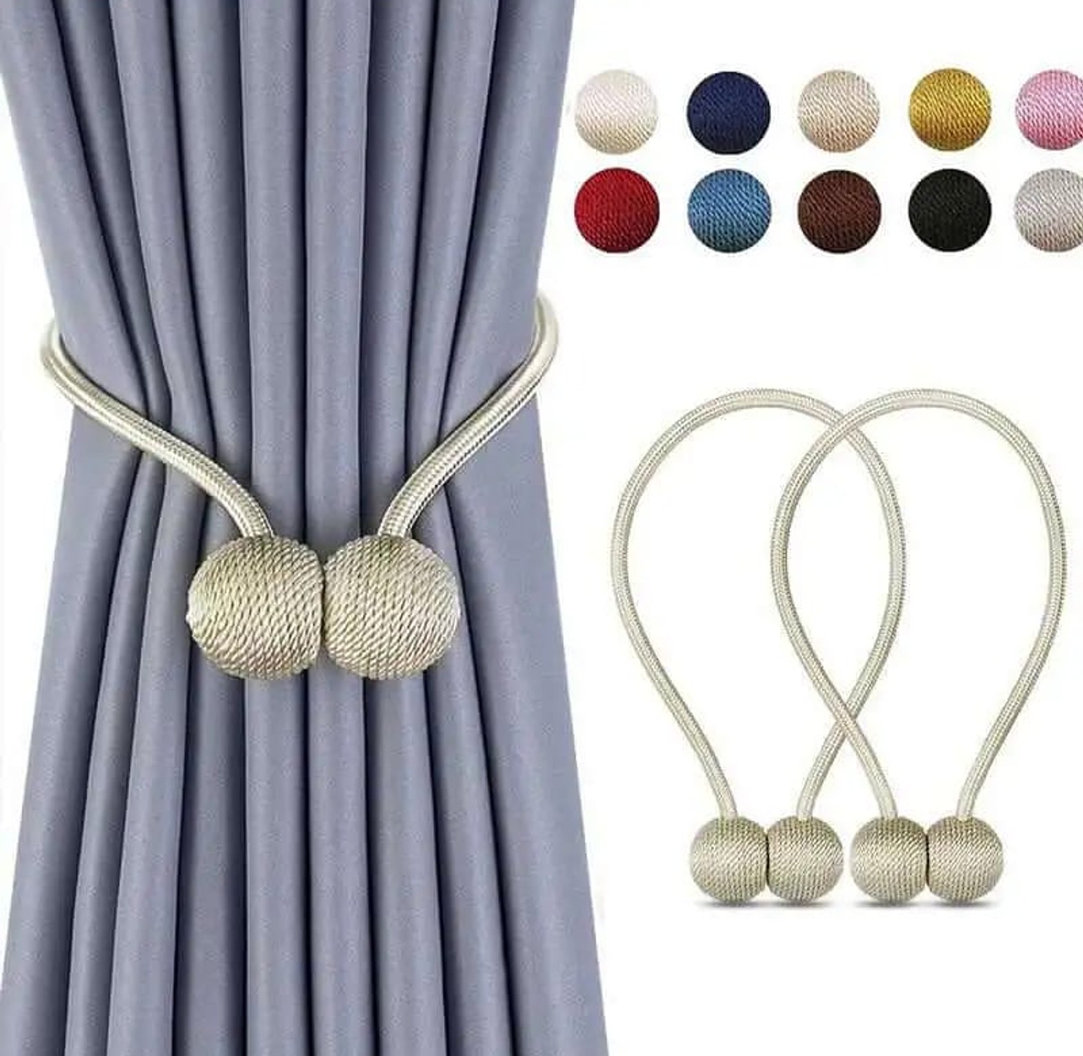 Curtains tie back  image