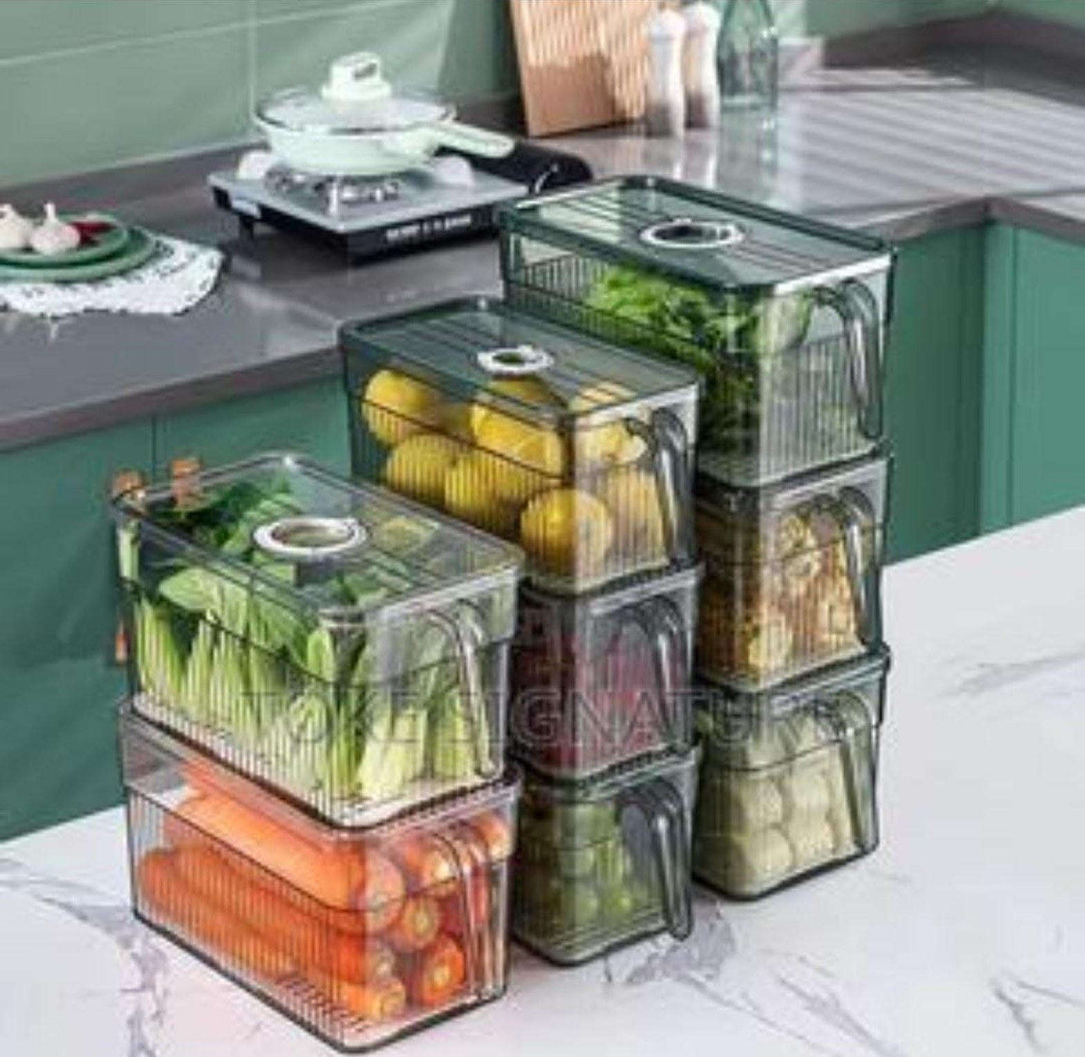 Fridge Acrylic Storage Containers image