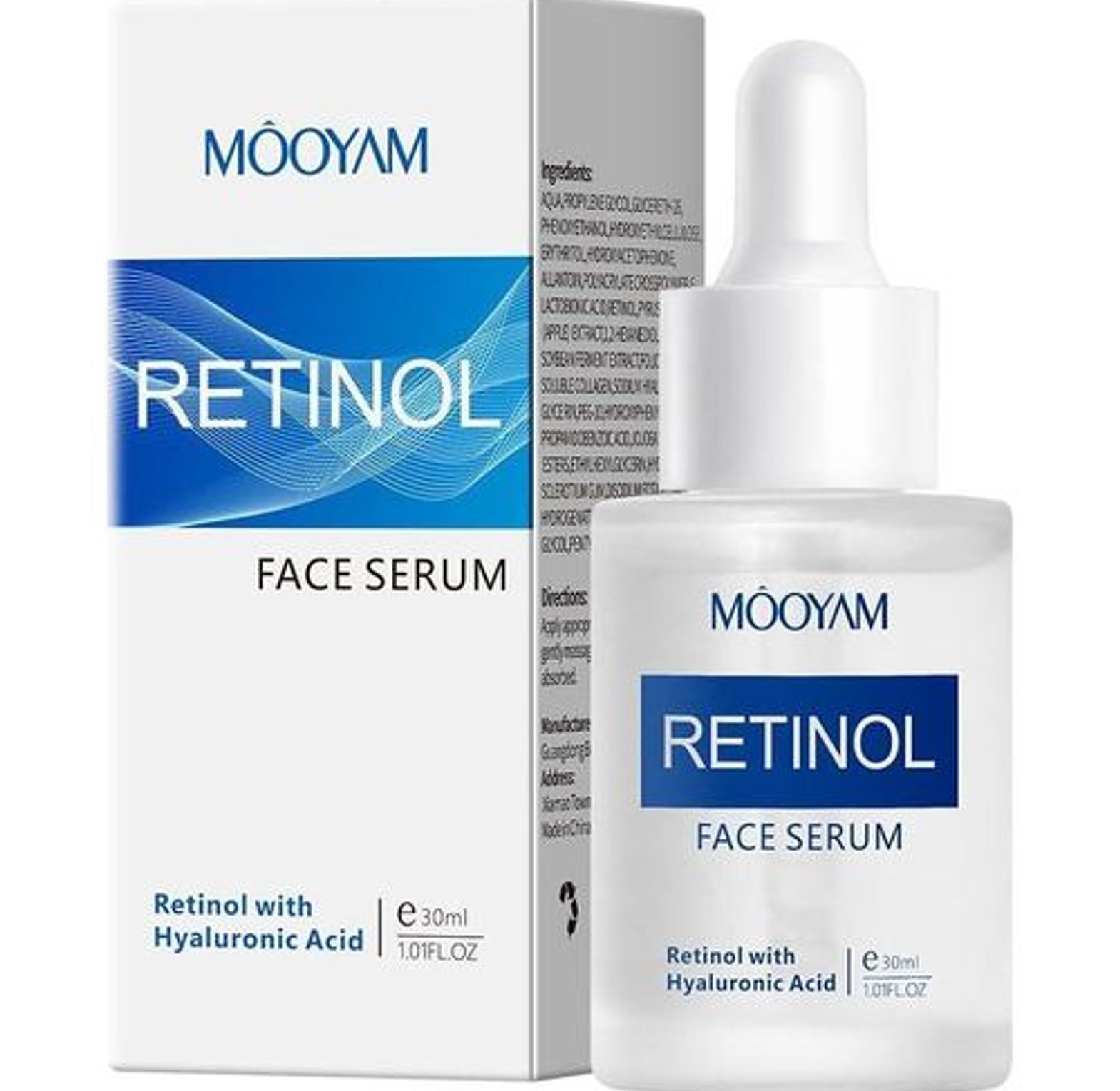 Retinol face serum   image