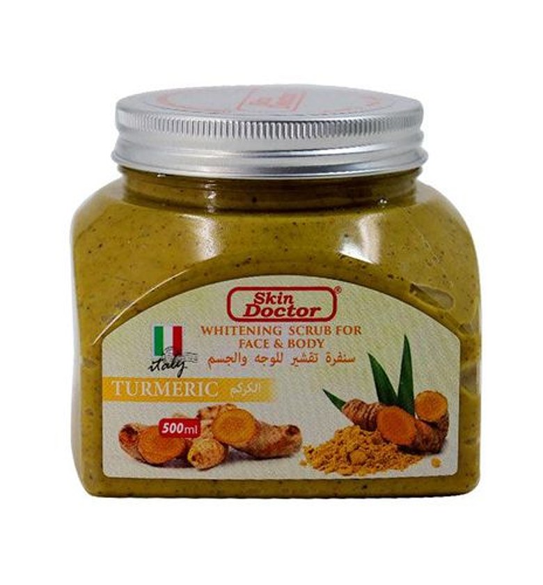 Skin Doctor Whitening Scrub for Face & Body – Turmeric image