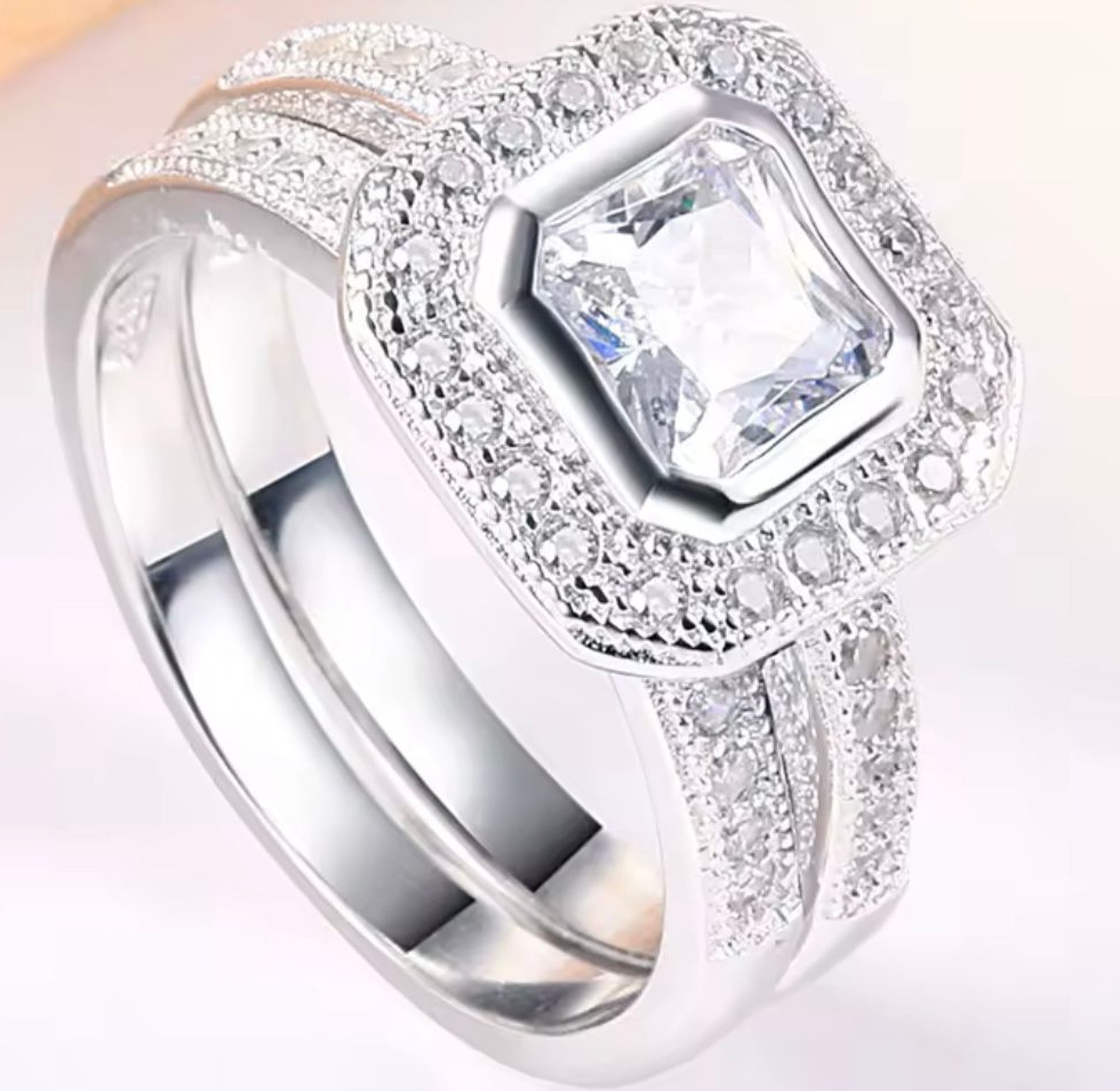 Double pure silver image