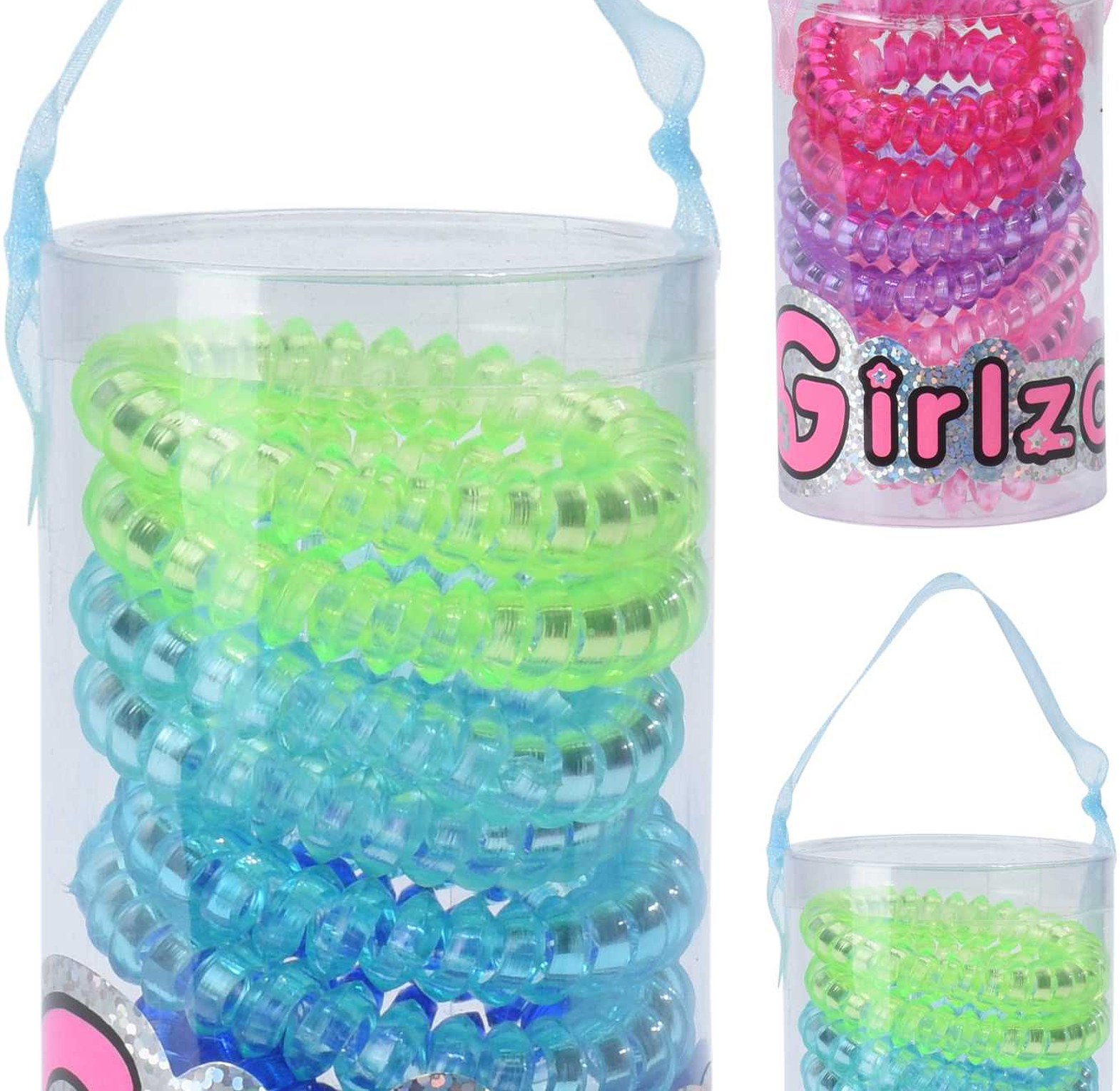 HAIR ELASTICS SET OF 12PC image