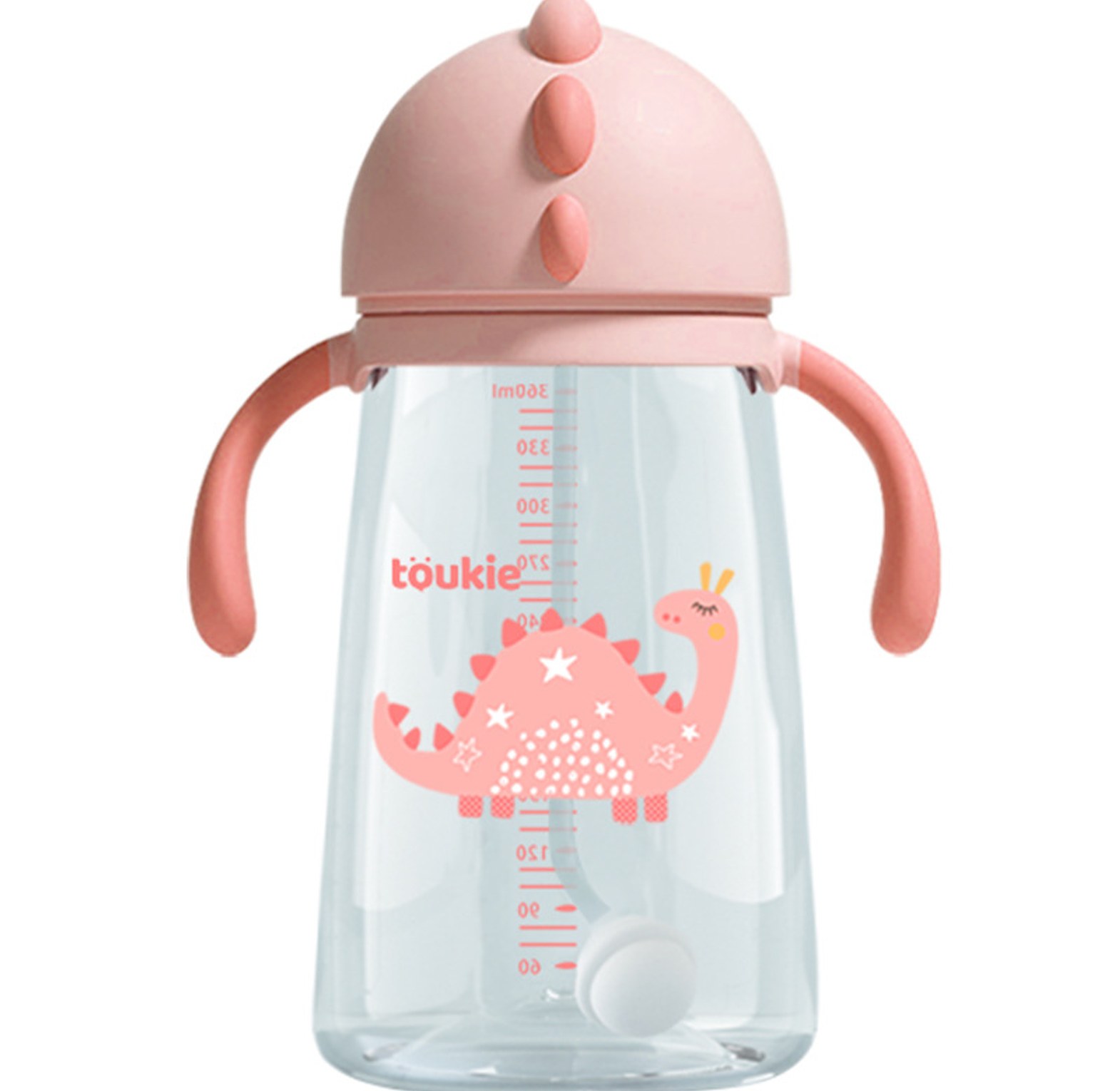 Dino toddler training water bottle image
