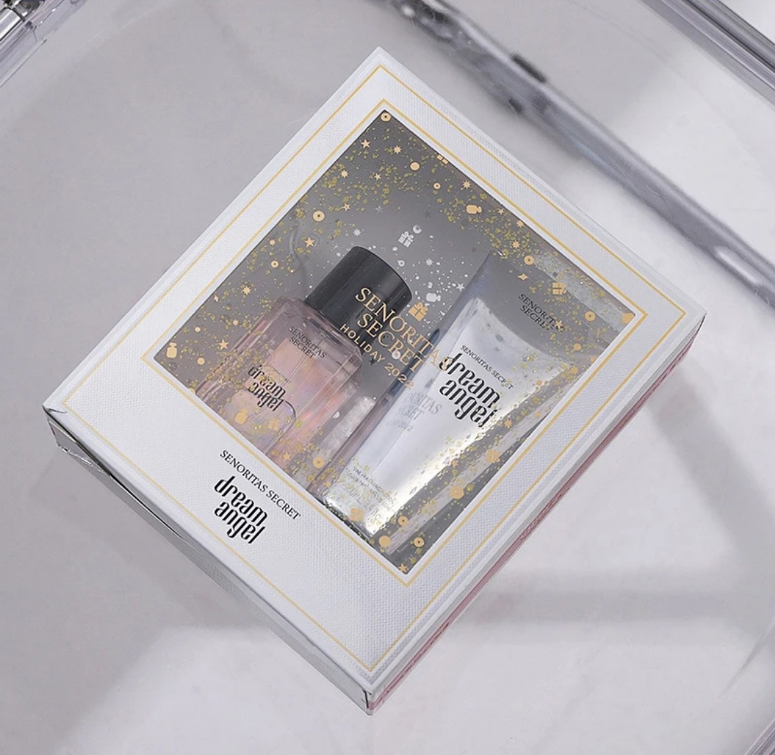 Senoritas Secret Dream Angel Perfume Gift Set 100ml Fragrance Lotion, 75ml Perfume  image