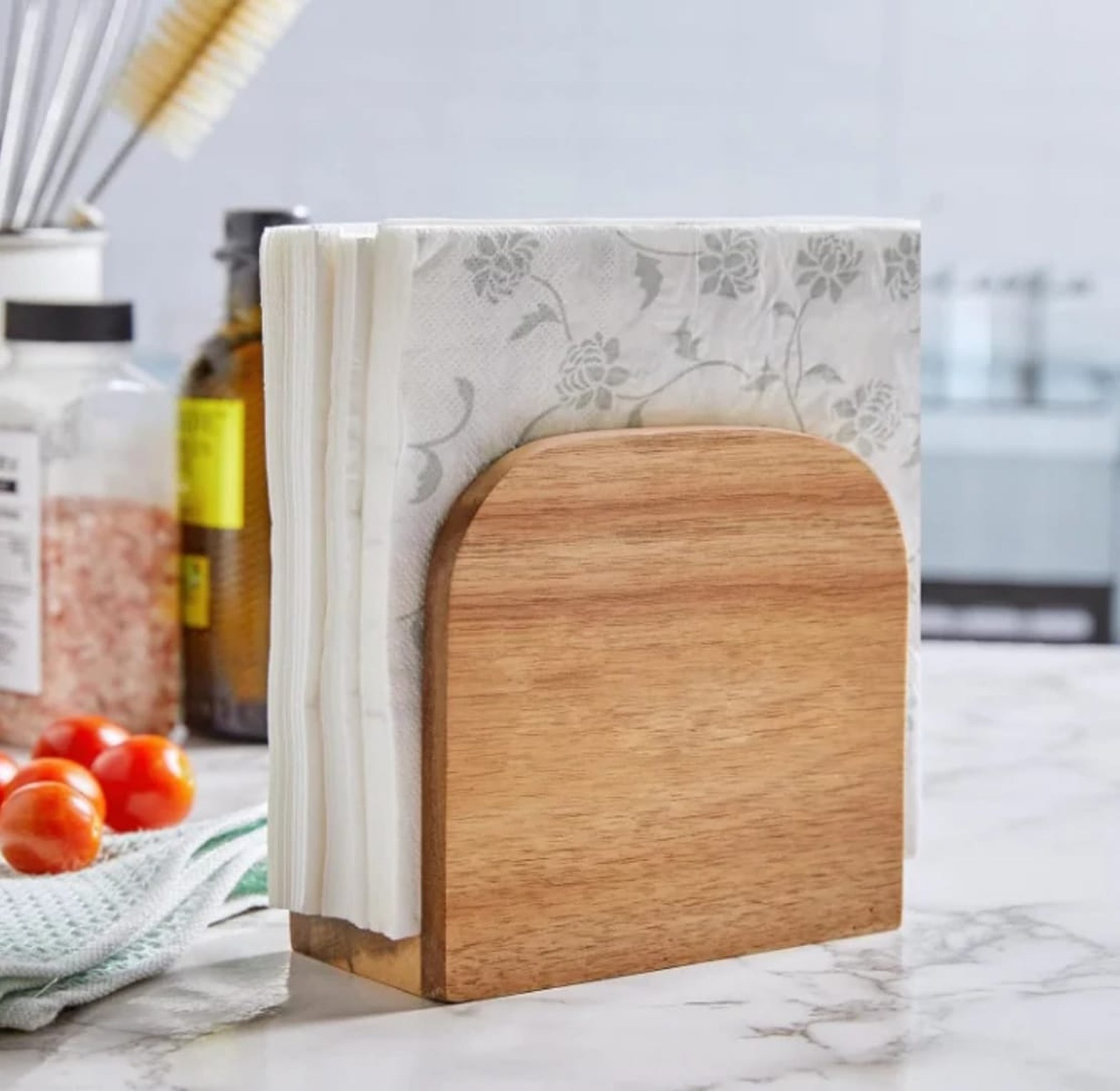 Wooden Napkin Holder image