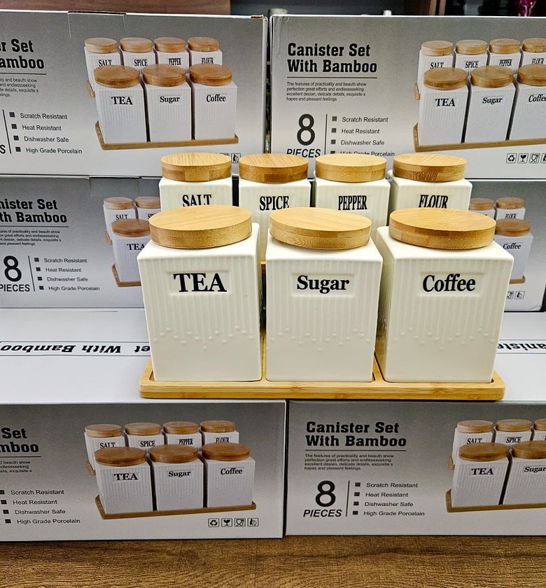 Heavy quality 8pcs  Cannister Set  image