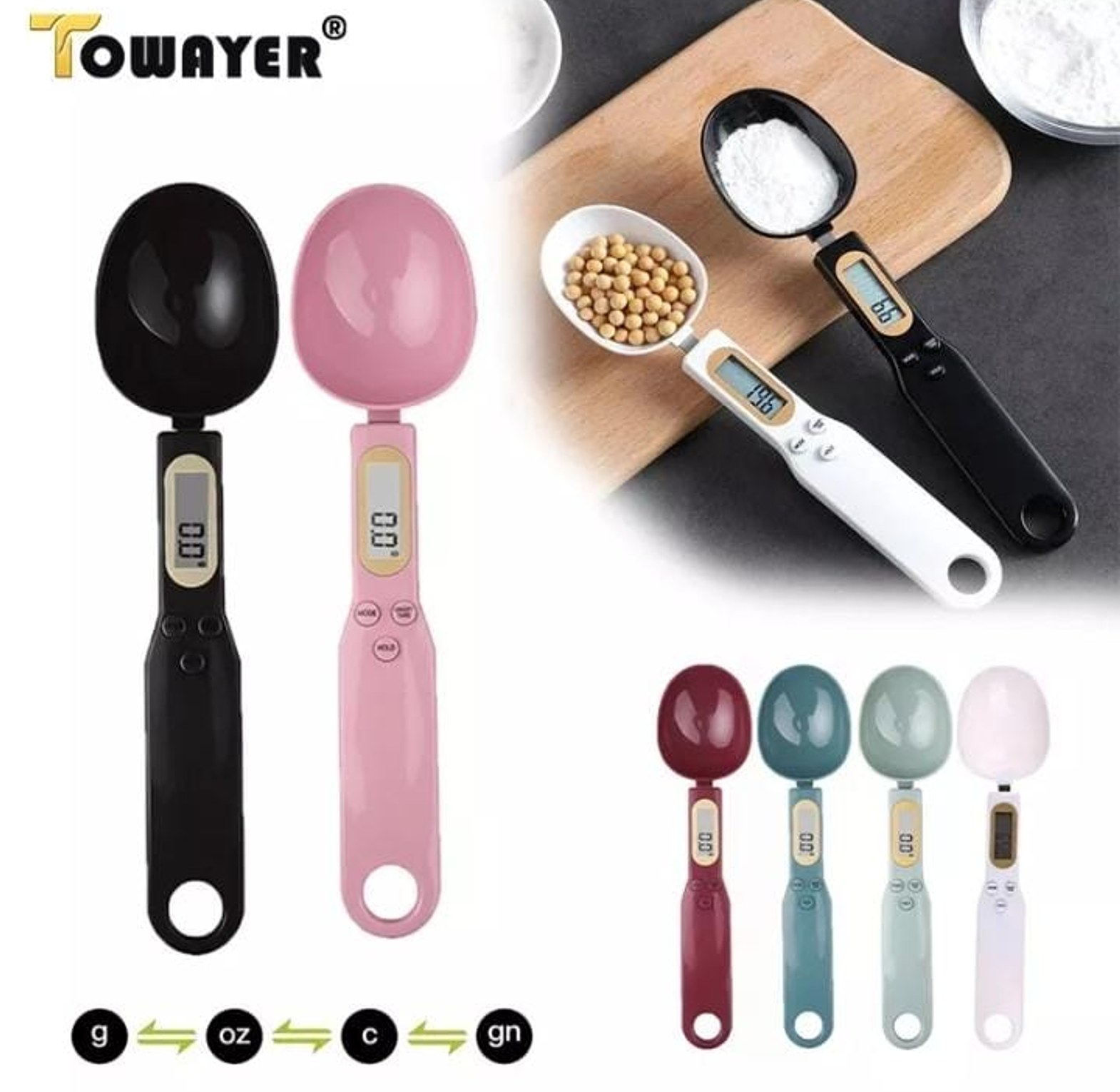 Electronic Digital Weighing Spoon image