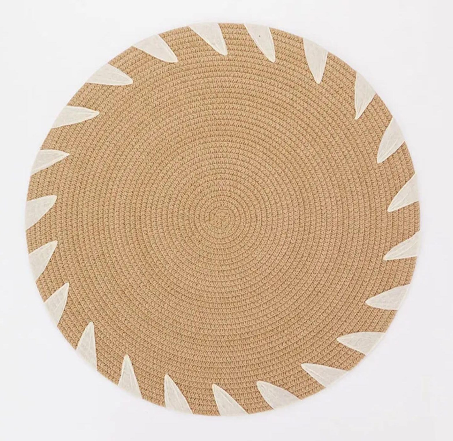 Round Elegant Braided table mats 6pcs image