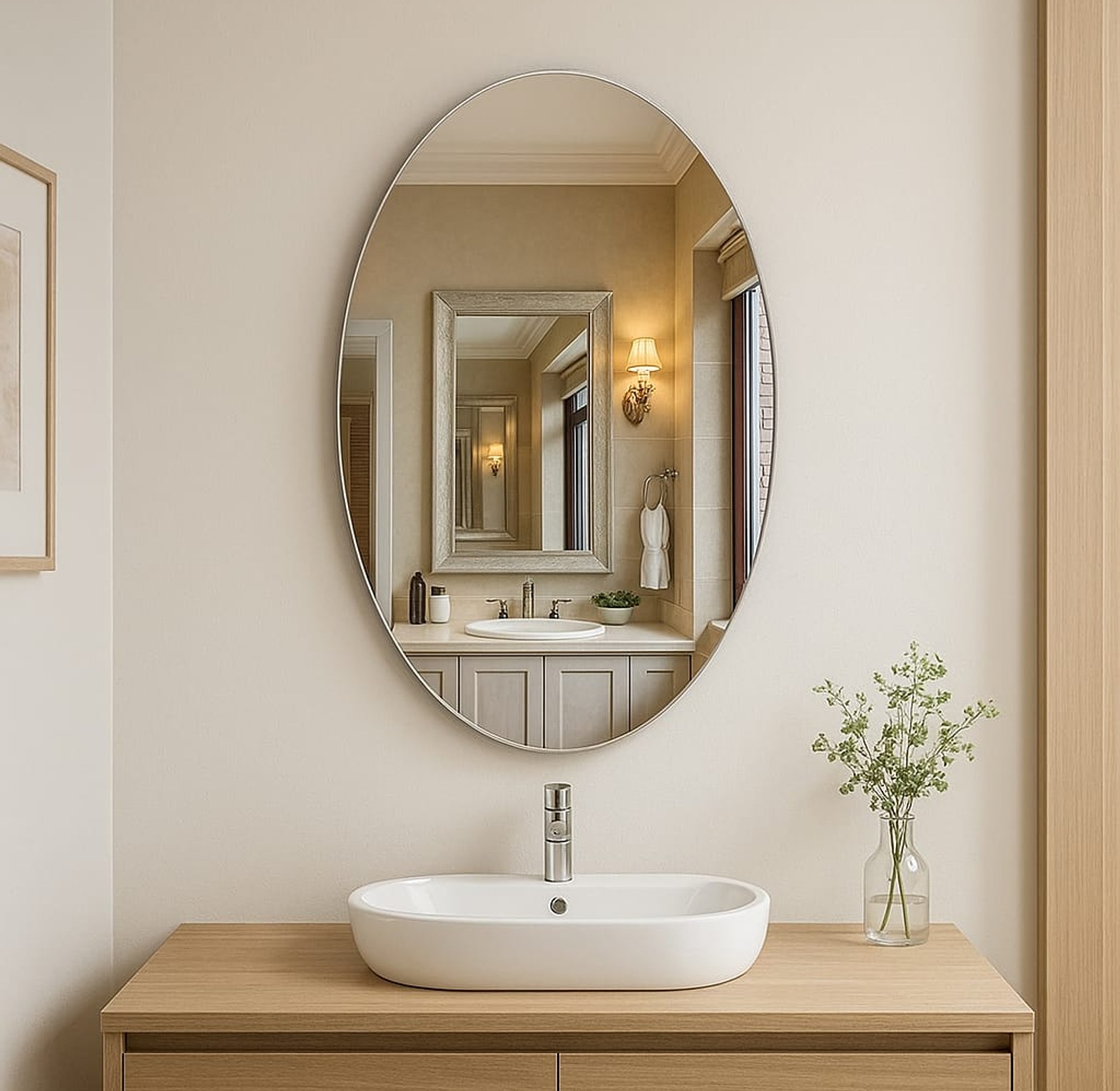 Adhesive Acrylic Mirror Sticker image