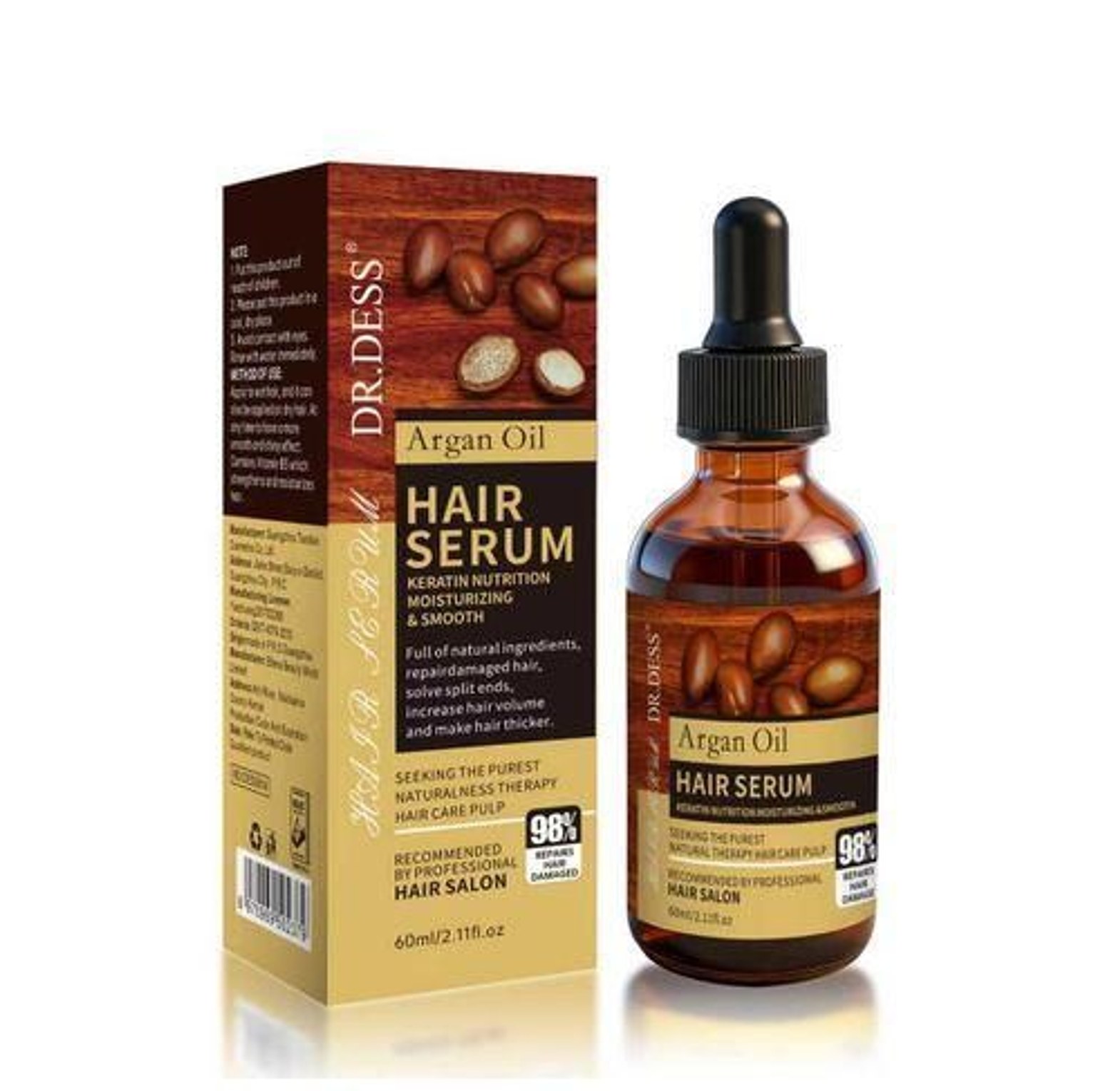 Argan oil hair serum image
