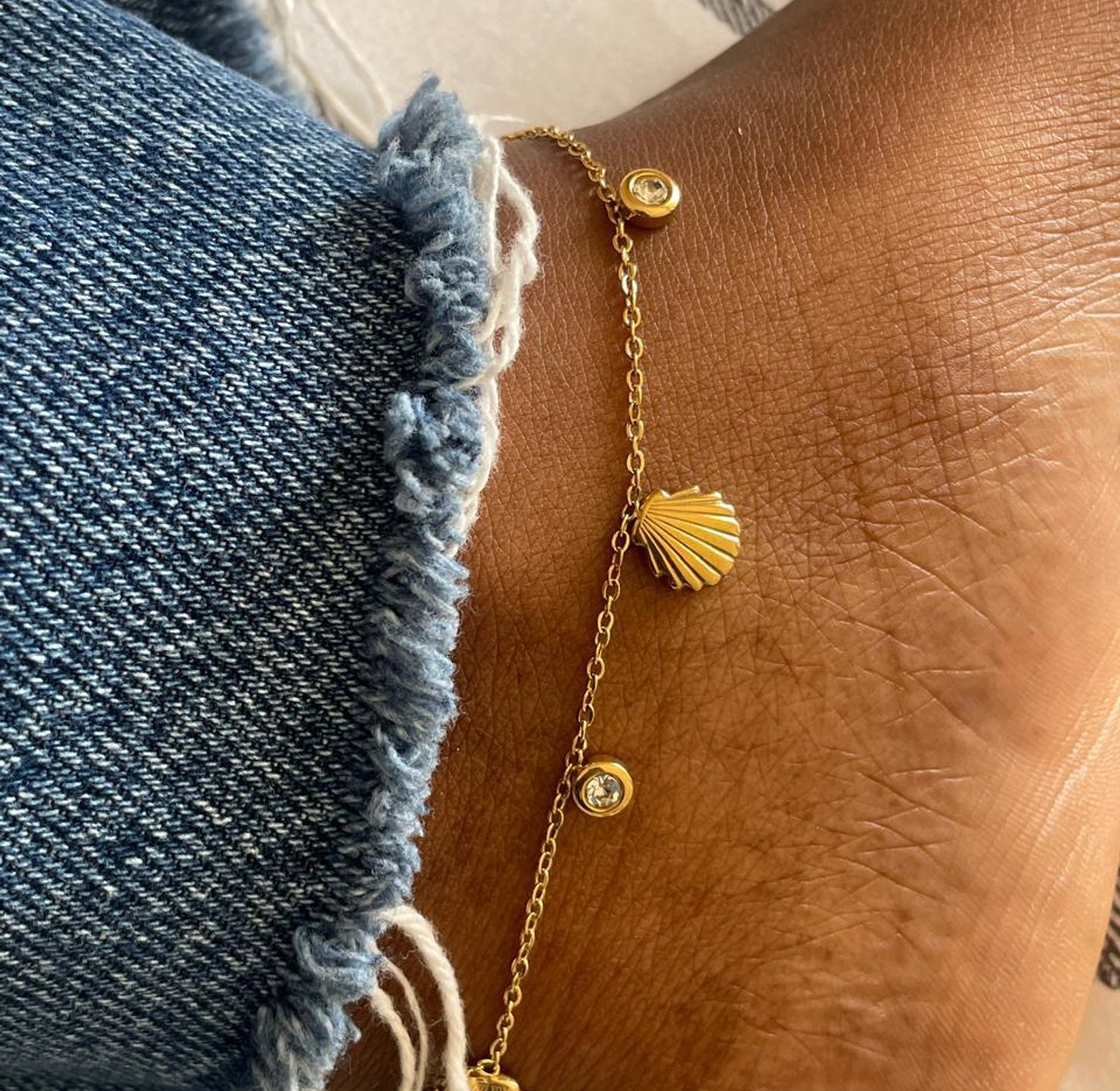 The Siren's Shell Anklet image