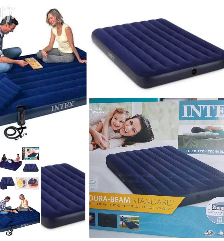 INTEX Inflatable Mattress (With Pump) image