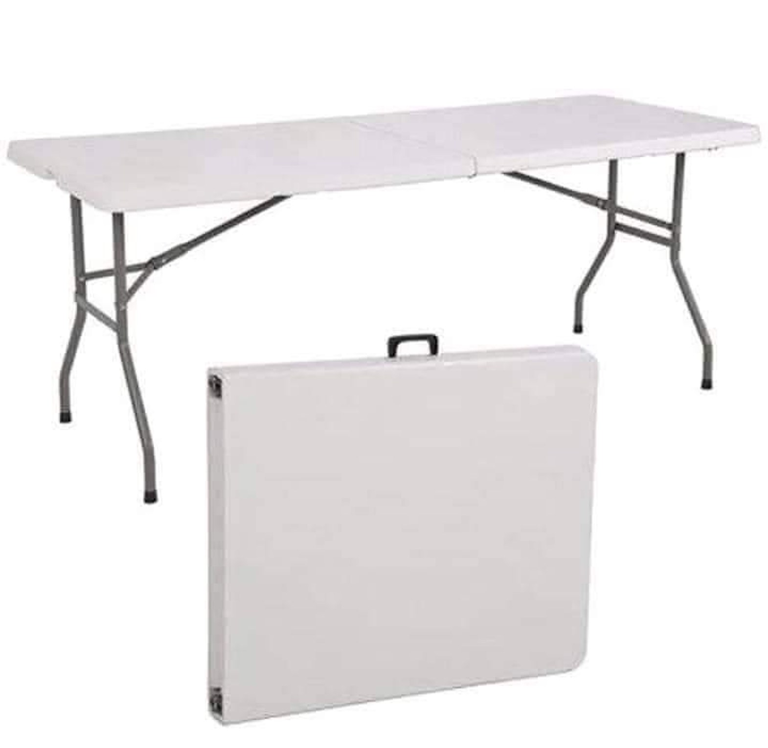 Foldable camping table now available HAS A SUITCASE WHERE YOU CAN STORE IT  image