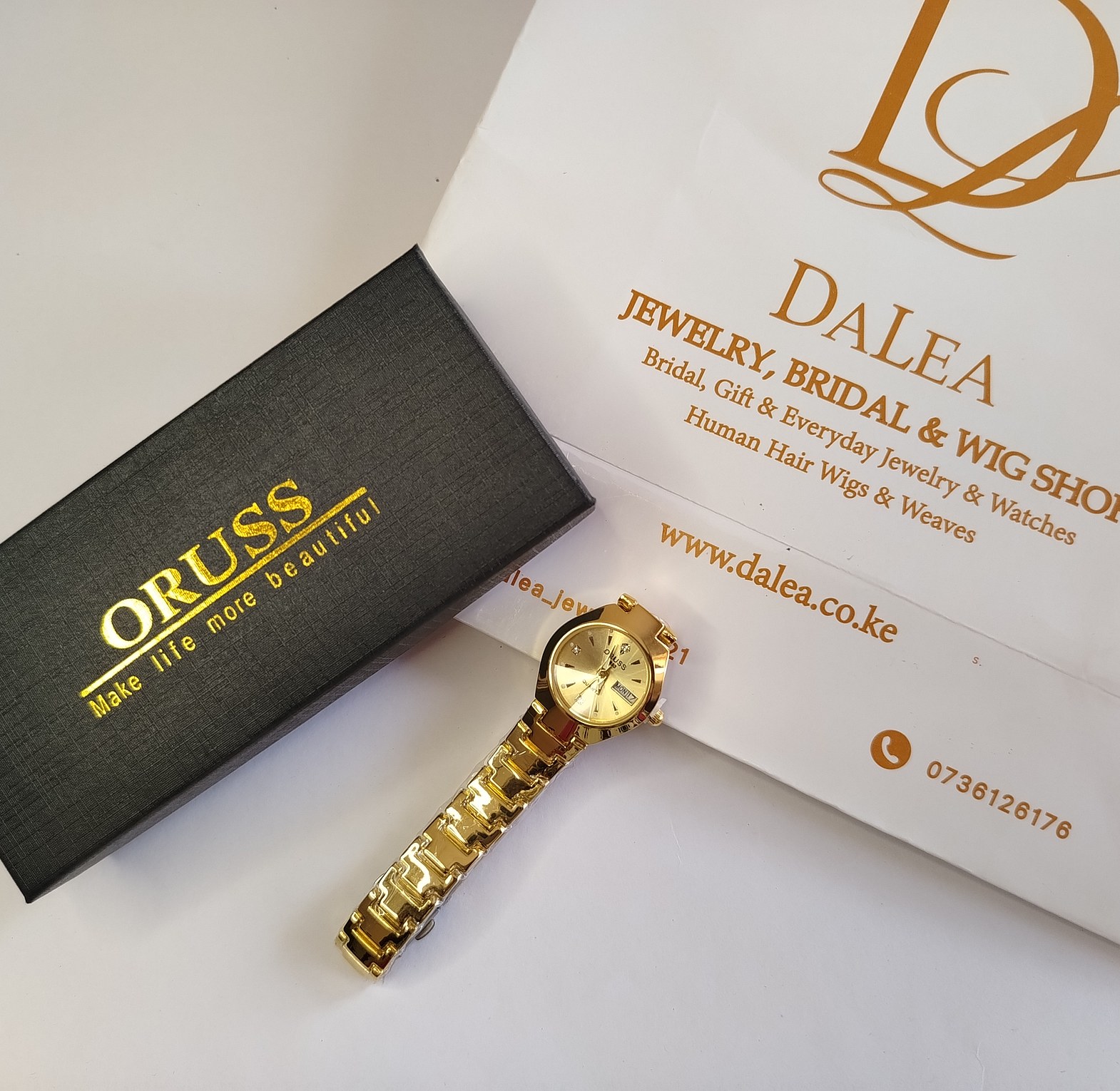 Oruss Gold Plated Women's Watch  image