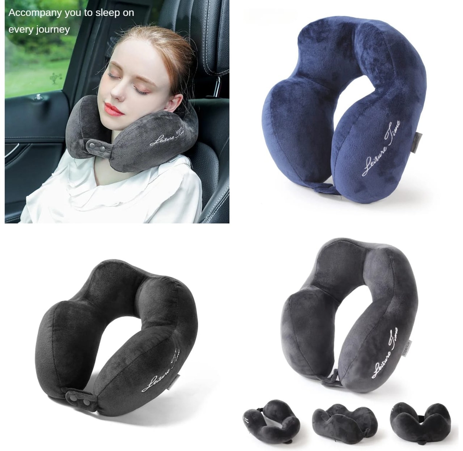 Travel neck pillow image
