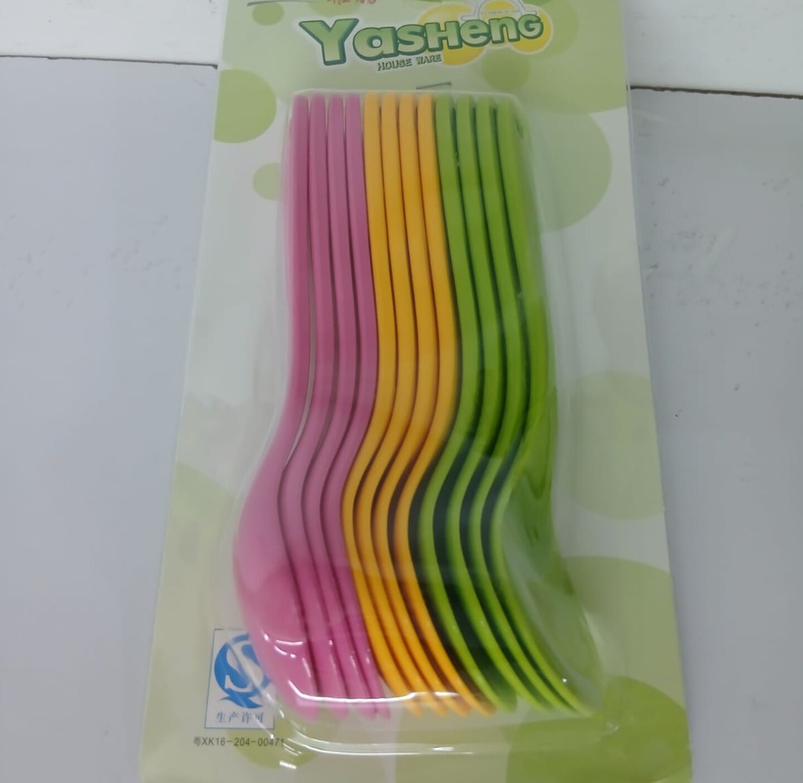 12 Pcs Colorful Kids Plastic Spoons Set | BPA-Free Non-Toxic Toddler Feeding Spoons | Durable & Safe Baby Cutlery image