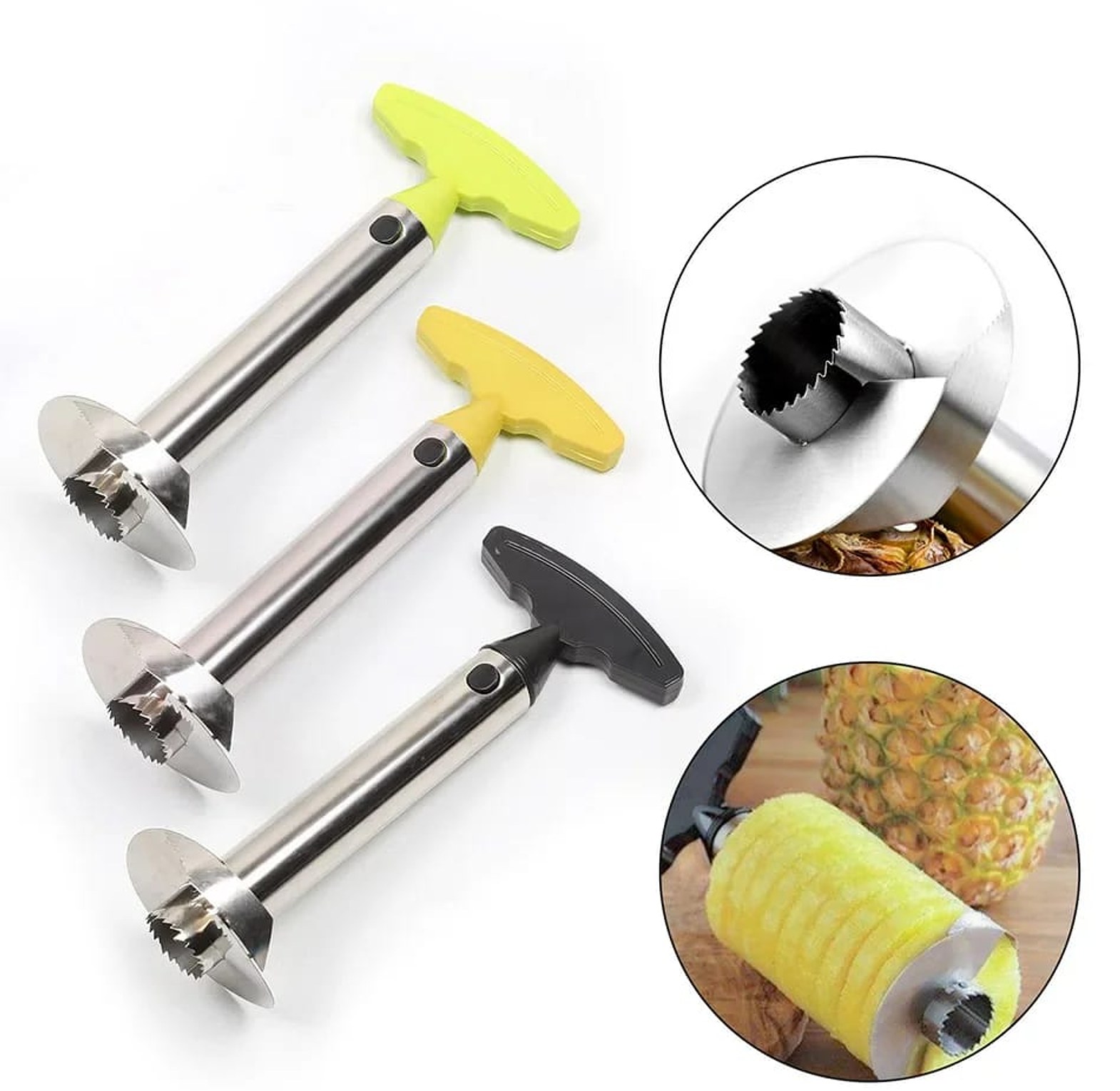 Stainless Steel Pineapple Corer & Slicer image
