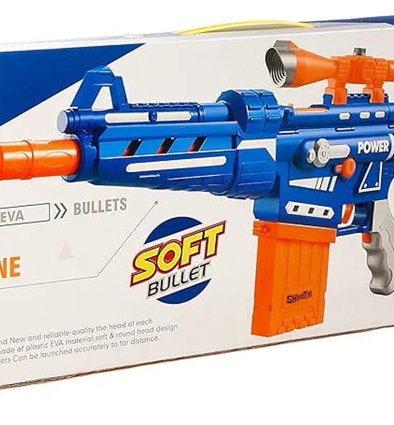 Toy Gun. Blast soft bullet toy gun - long distance shooting 8yrs plus image