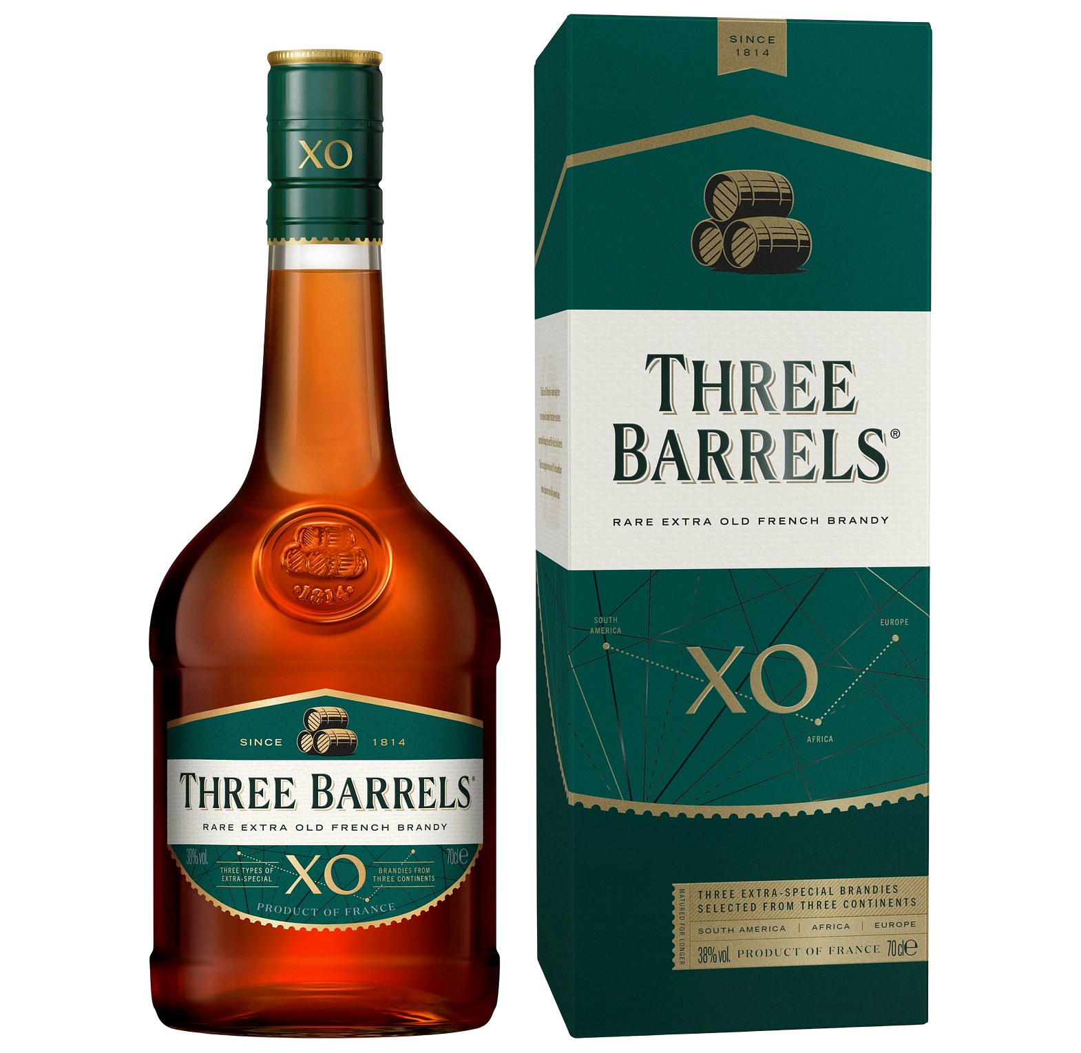 Three Barrels VSOP 1L image