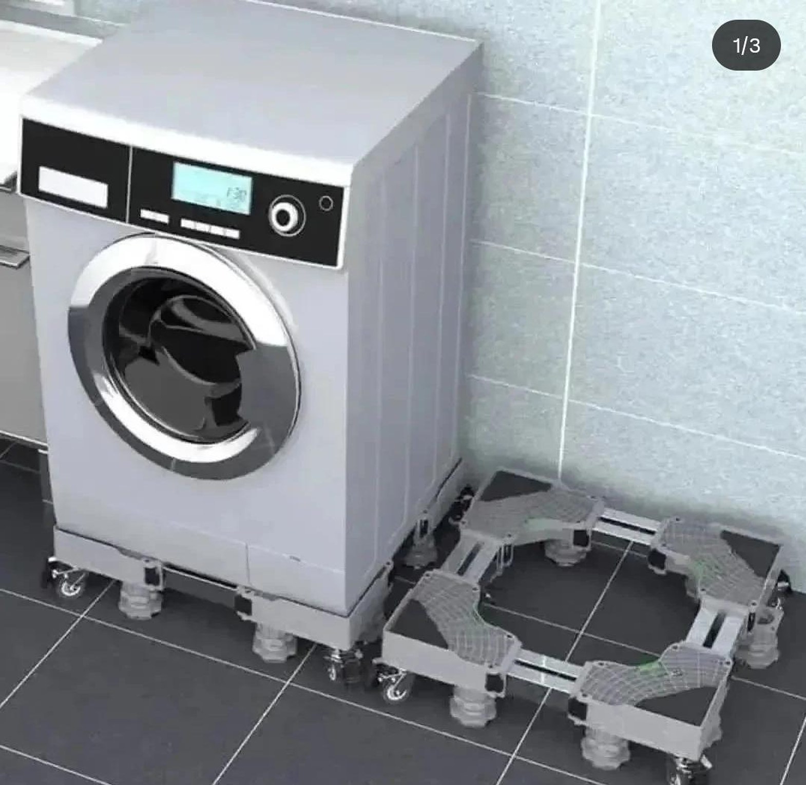 Heavy duty washing machine /fridge/cooker stand image
