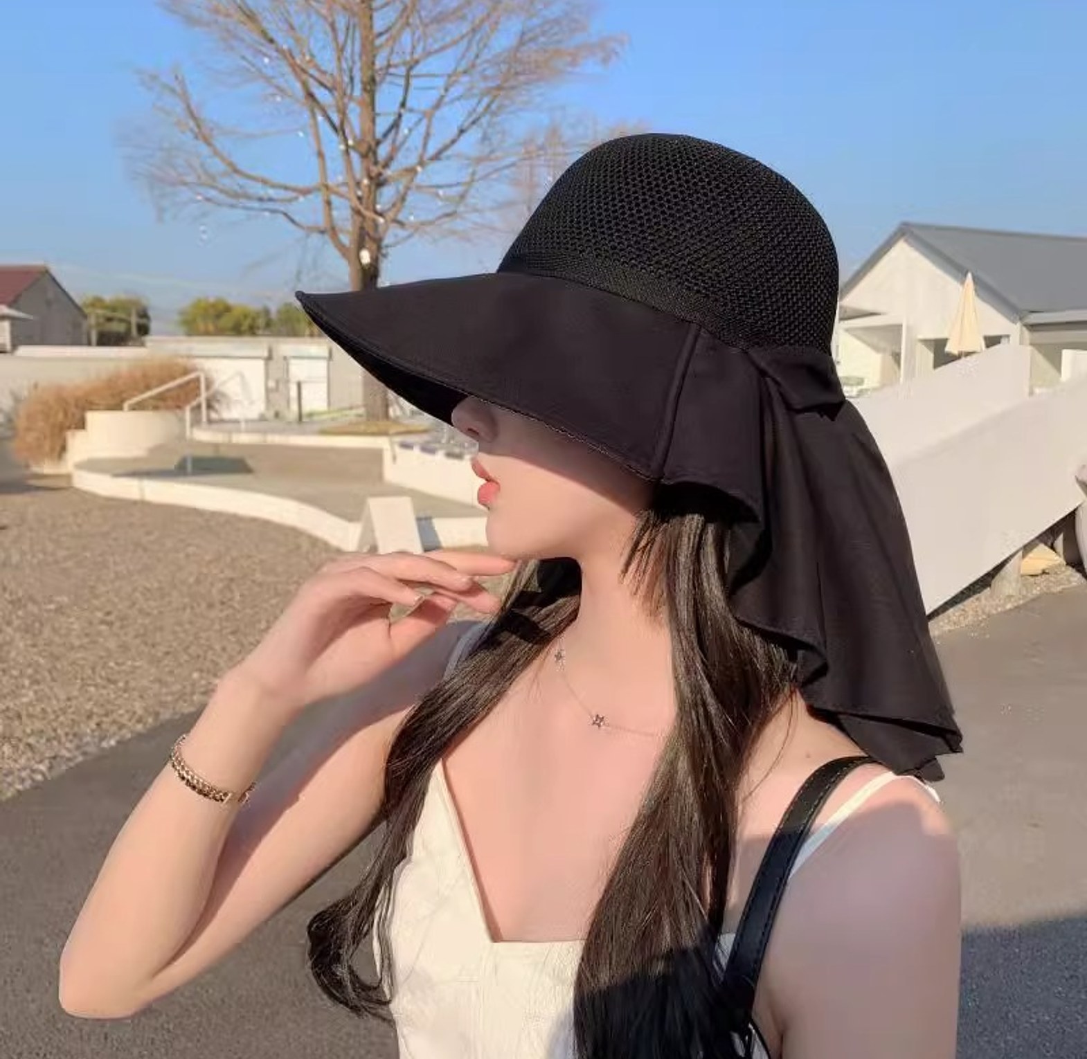 Women’s Wide Brim Outdoor Sun Hat image