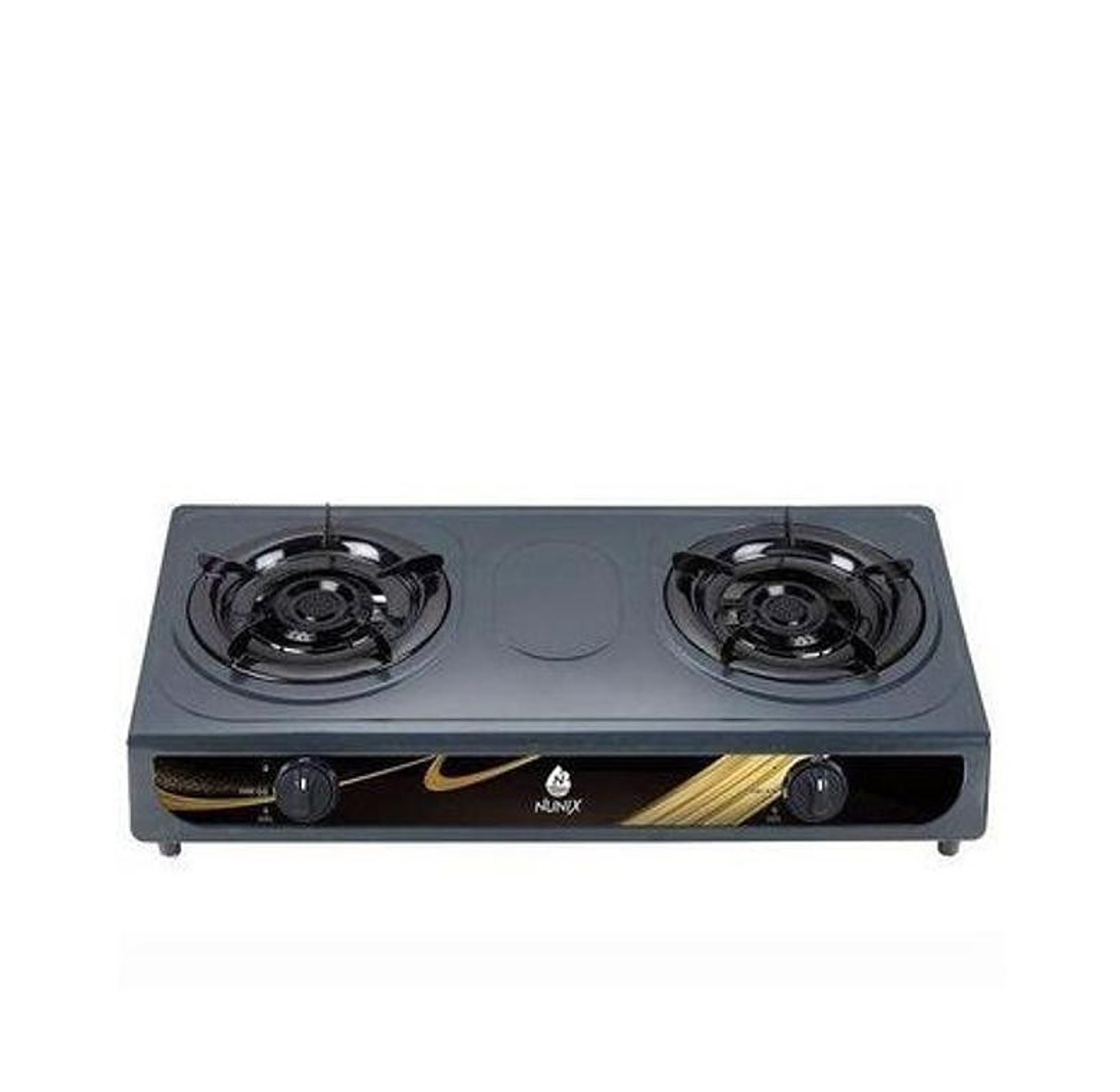 Nunix 2 Gas Burner Stainless Steel Cooker image