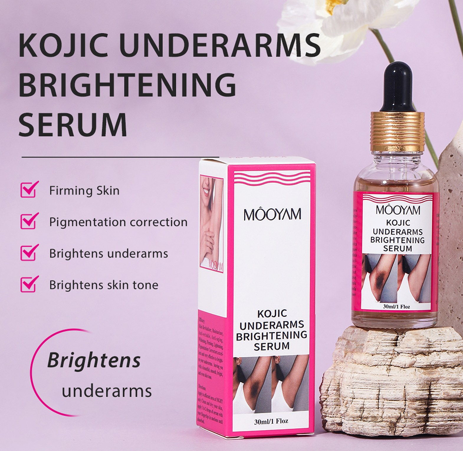 Mooyam underarm brightening serum  image