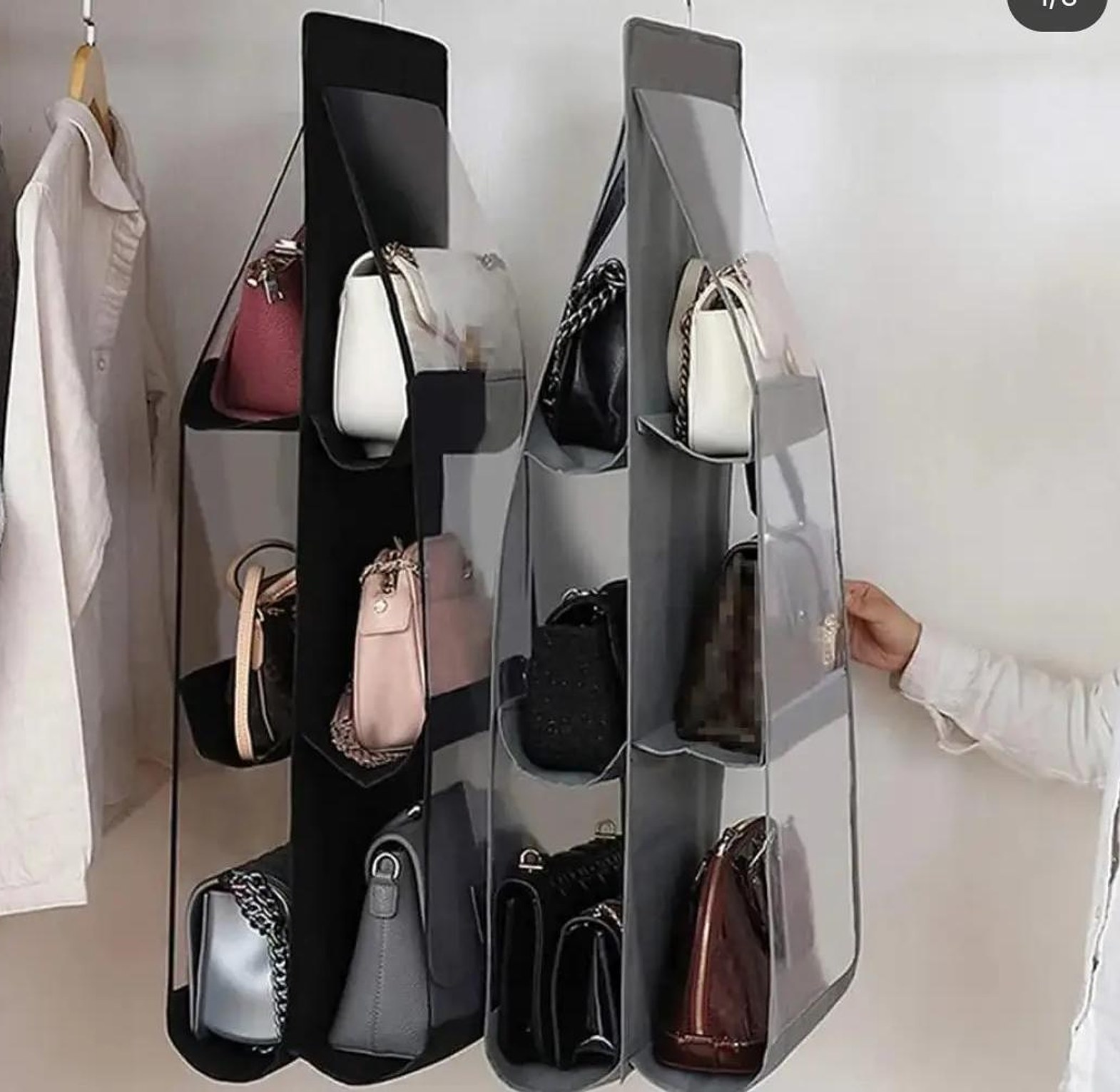 Storage Hanging Bag,purse Storage organizer image