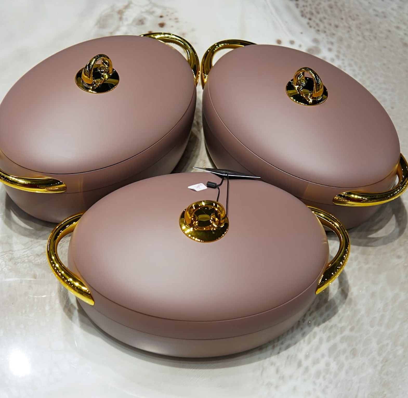 LUXURIOUS insulated hotpots set OVAL  image