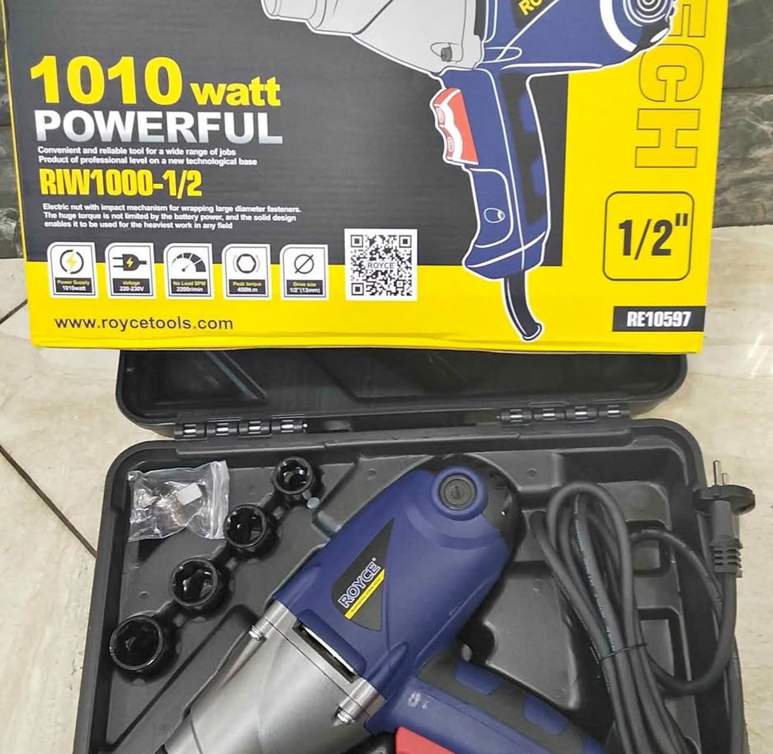Electric car wrench image