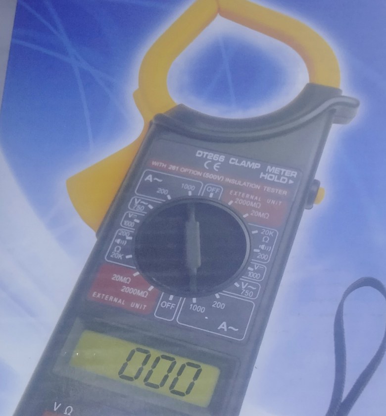 Clamp meter  image