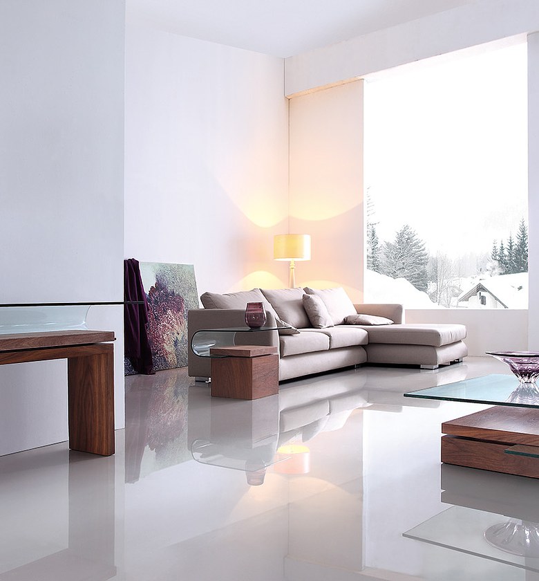 CONSOLE 125X45X78 CM GLAS image