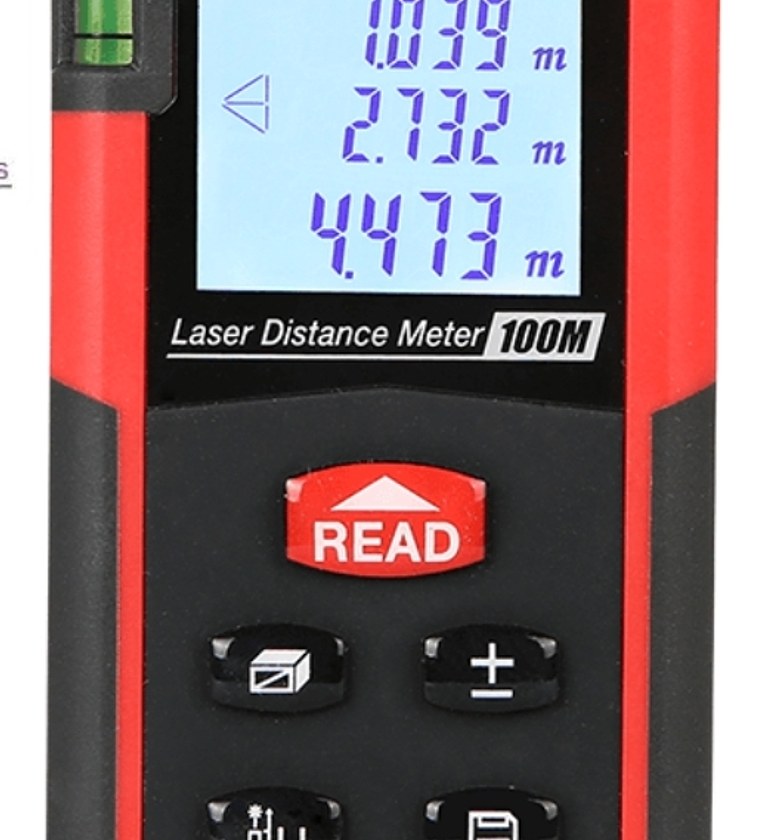 100m unit laser meter image
